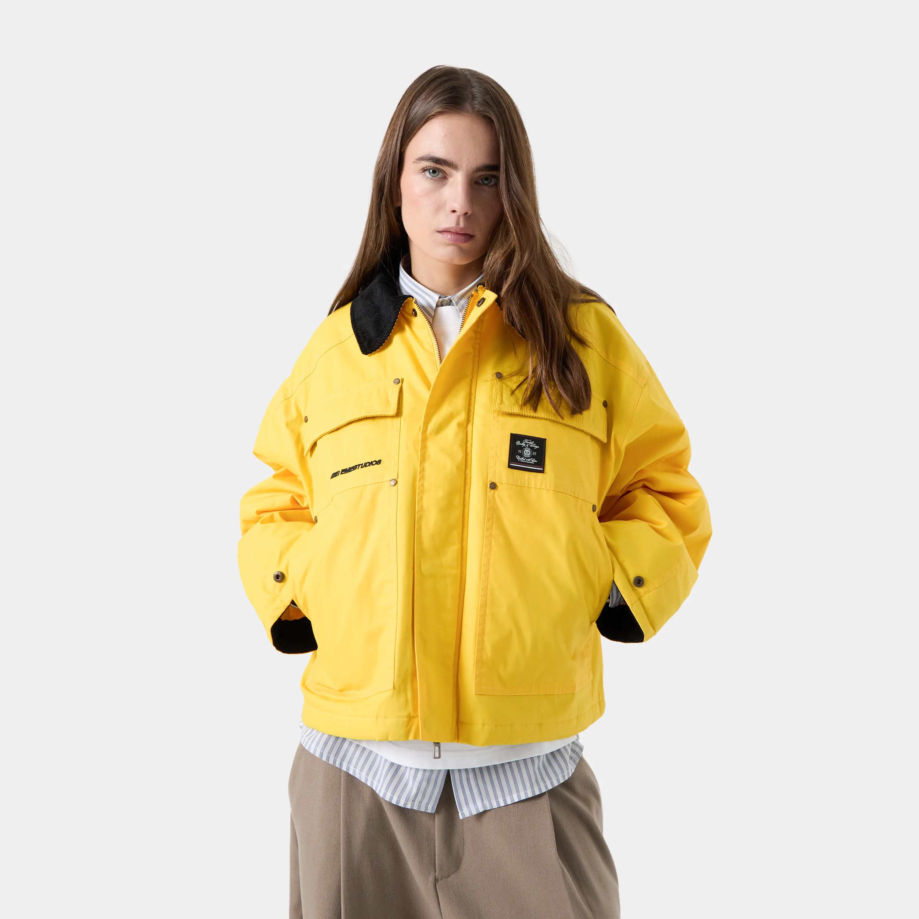 Ethos Waxed Brazil Boxy Coat
