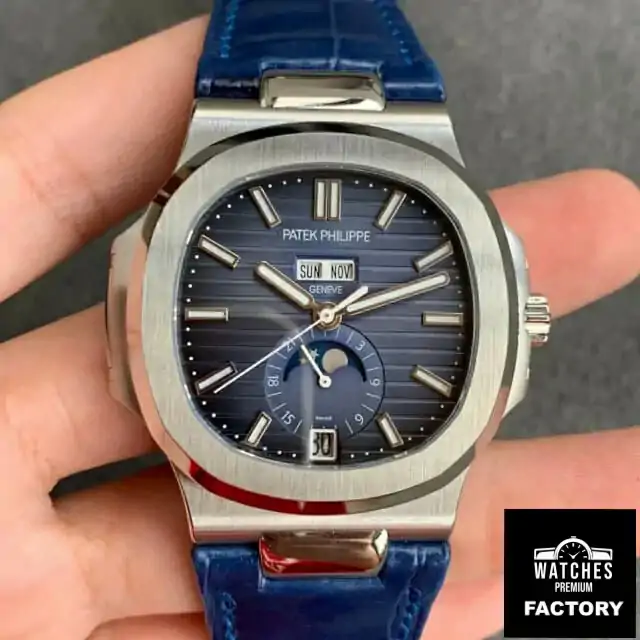 Patek Philippe Nautilus 5726 / 1A-014 GR Factory Blue Strap