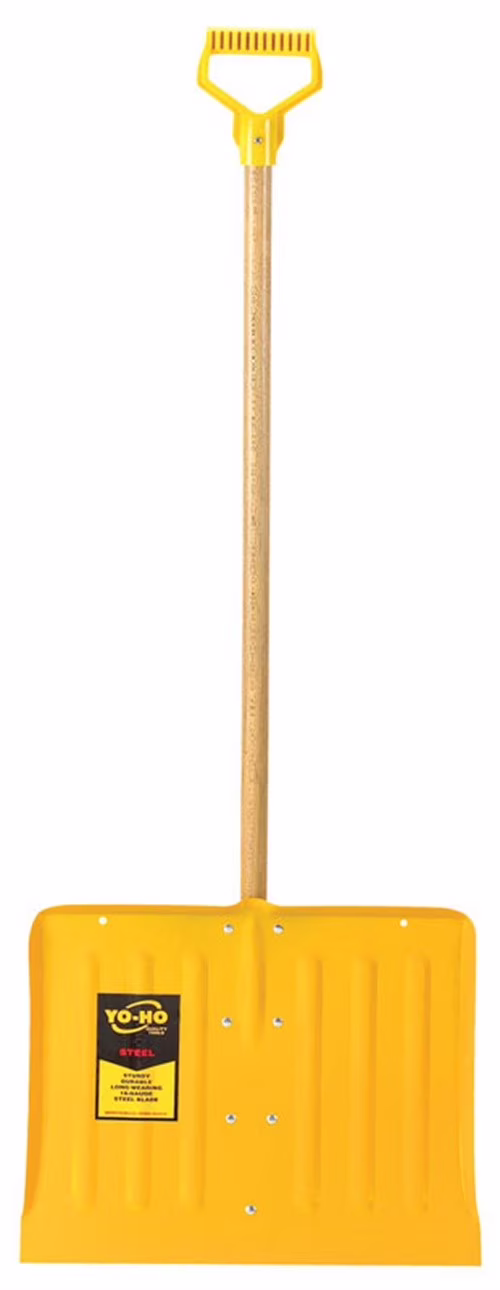Snow Shovel 18" Steel Case of 6