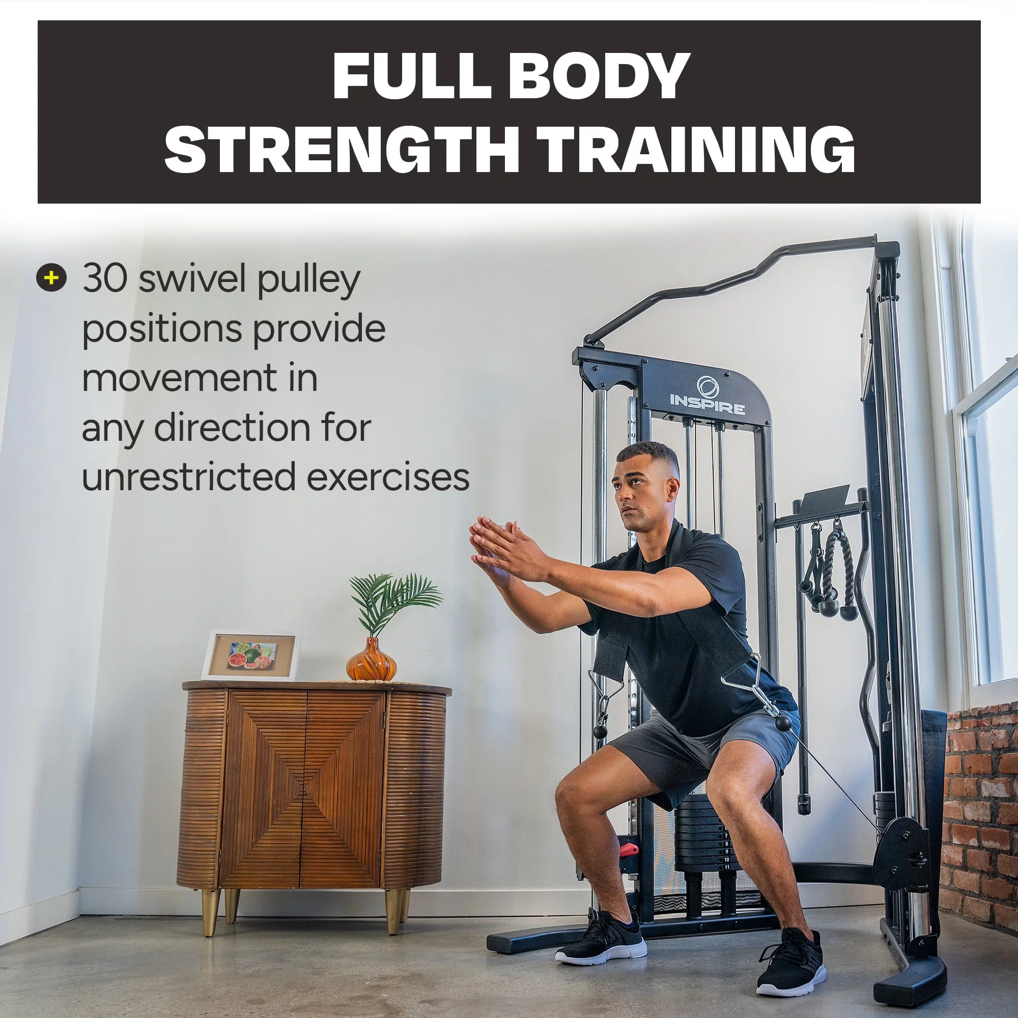 Inspire Fitness CG3 Home Gym Functional Trainer Image 3