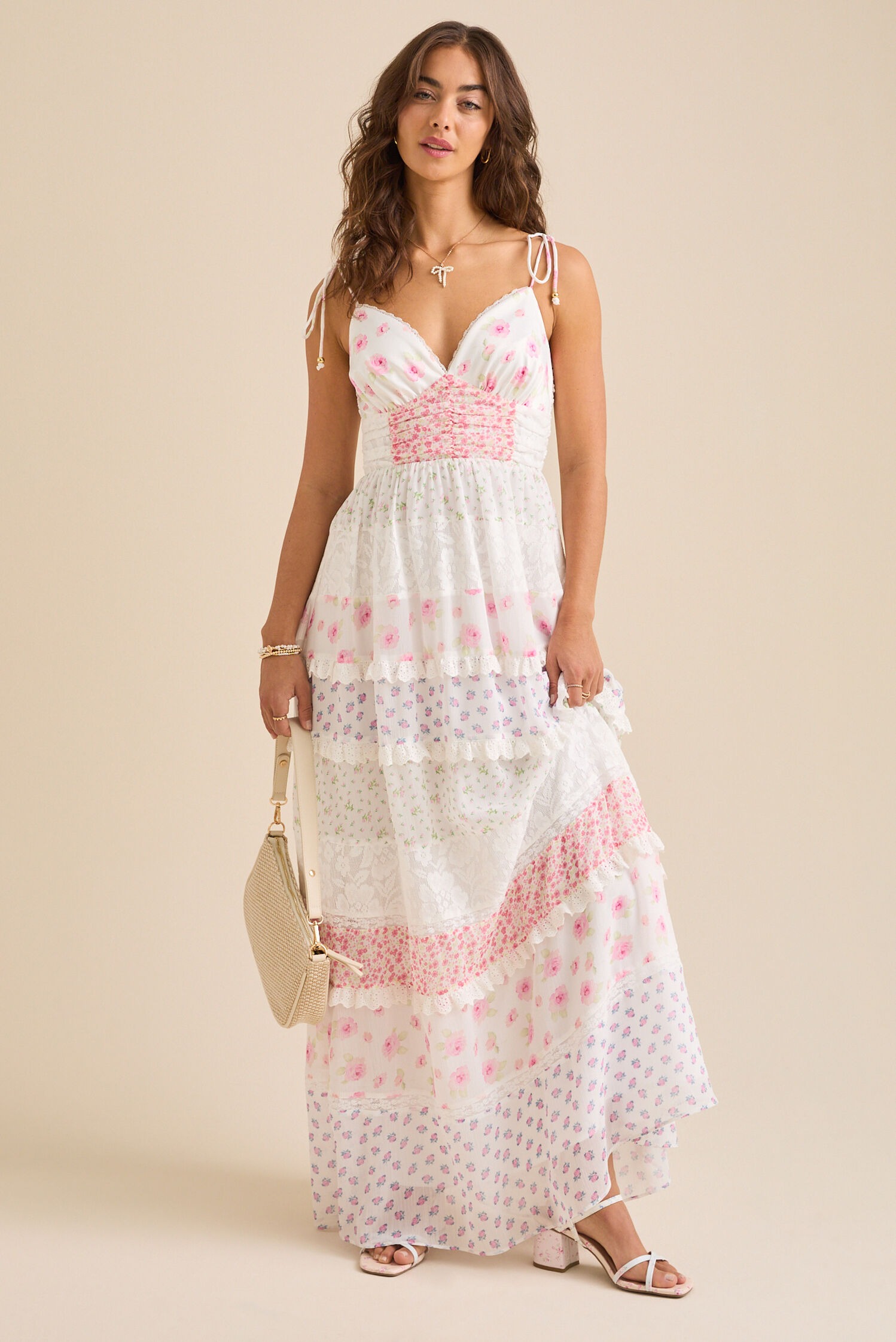 Addie Floral Maxi Dress