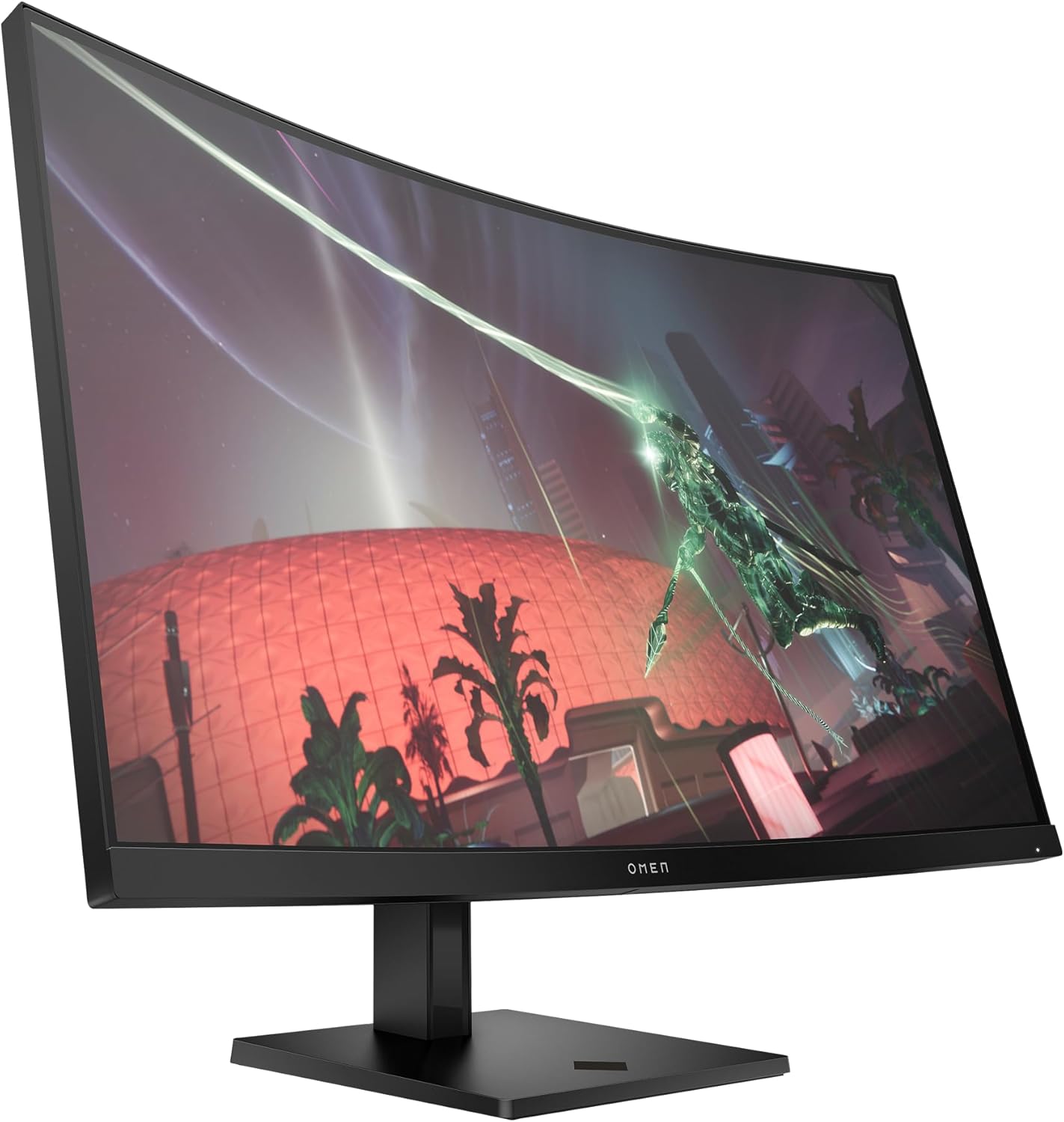 HP OMEN 32c QHD 165Hz Curved Gaming Monitor  QHD Display (2560 x 1440)  VA Panel  99% sRGB  90% DCI-P3  16:9  AMD FreeSync Premium Technology  32c (2023)