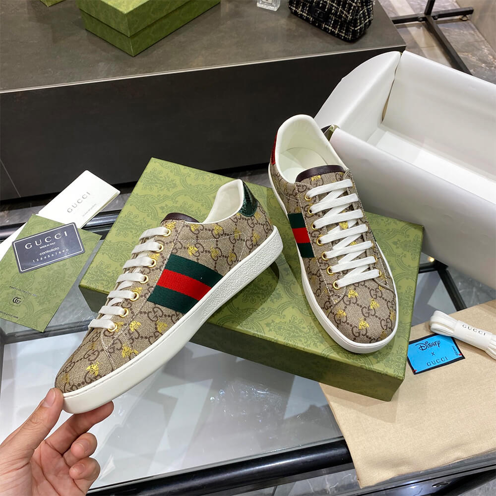 Ace GG Supreme sneaker with bees