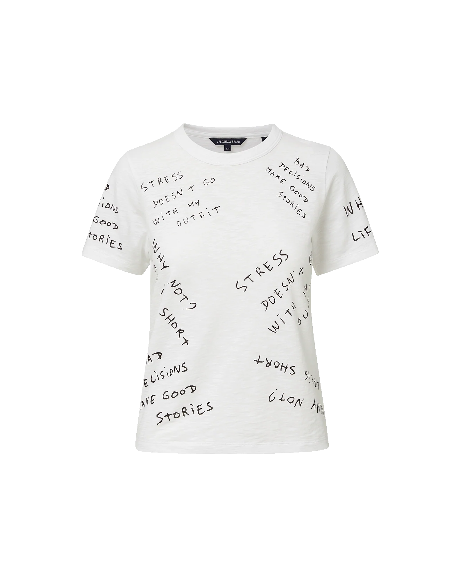 Carla Printed Crewneck T-Shirt