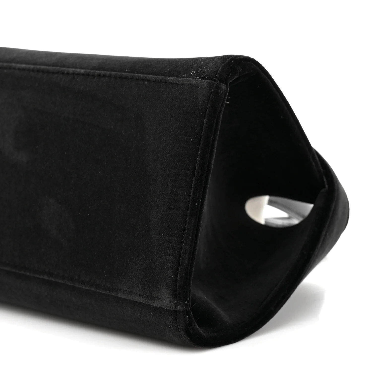 Velvet Strass XS Hug Bag Black