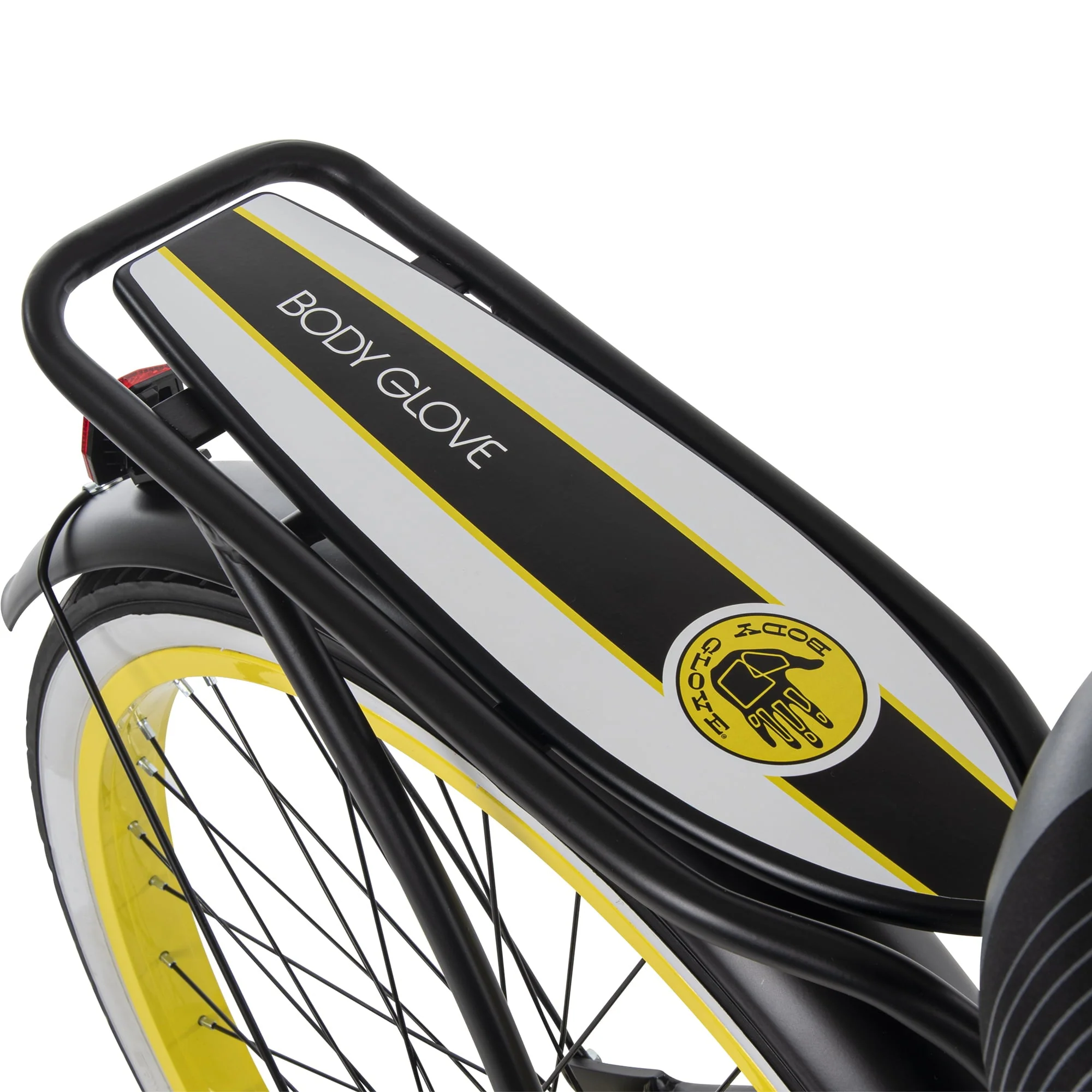 Glove 26 in Mens Beach Cruiser Bike, Black, by Huffy