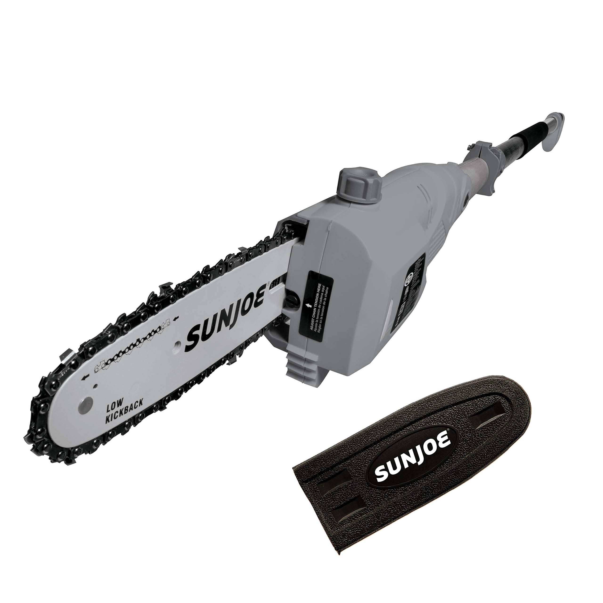 Sun Joe SWJ802E-GRY Electric Multi-Angle Pole Chain Saw , 8 inch - 6.5 Amp (Grey)