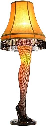 45 Christmas Deluxe Leg Lamp. Multicolor