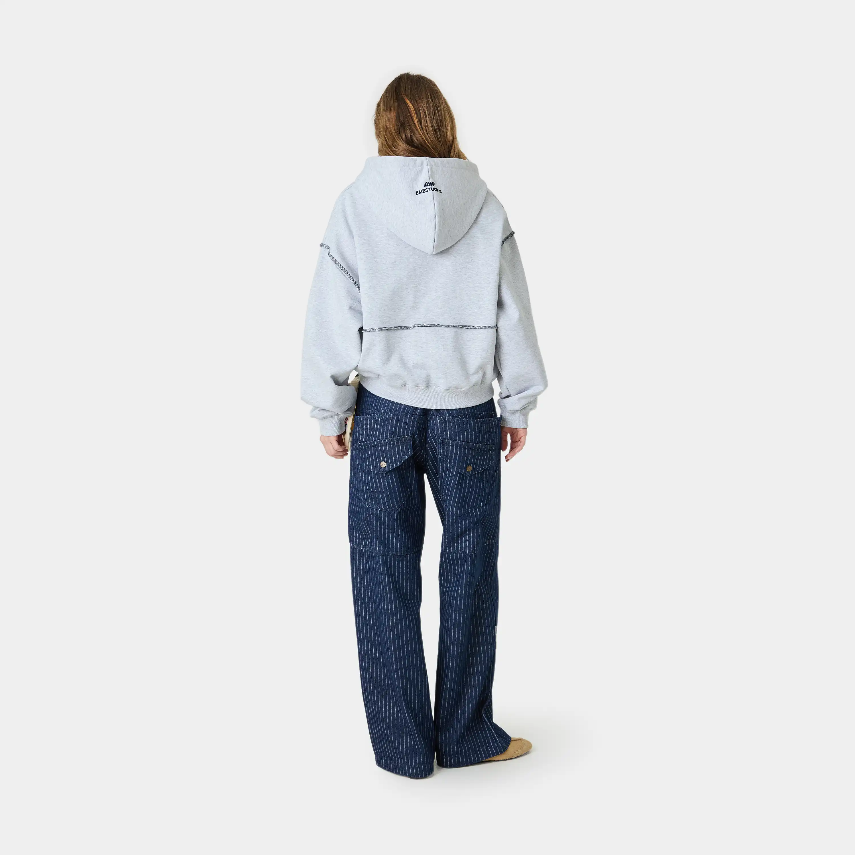 Capri Heather Grey Full Zip