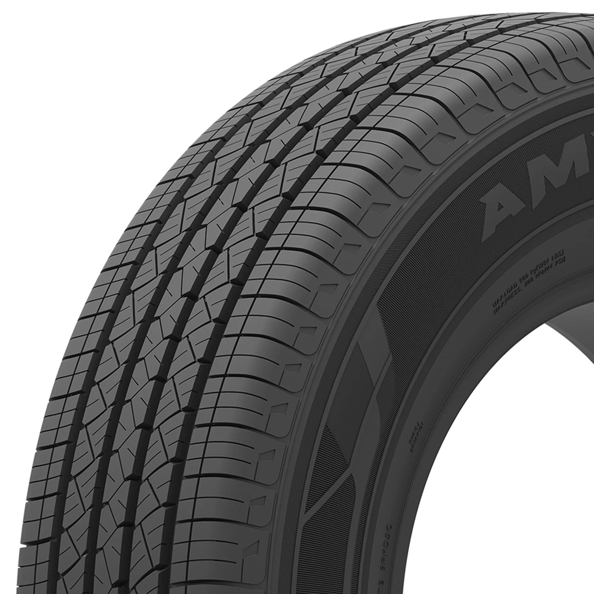 235/75R15 American Road Star H/T 109T XL Black Wall Tire