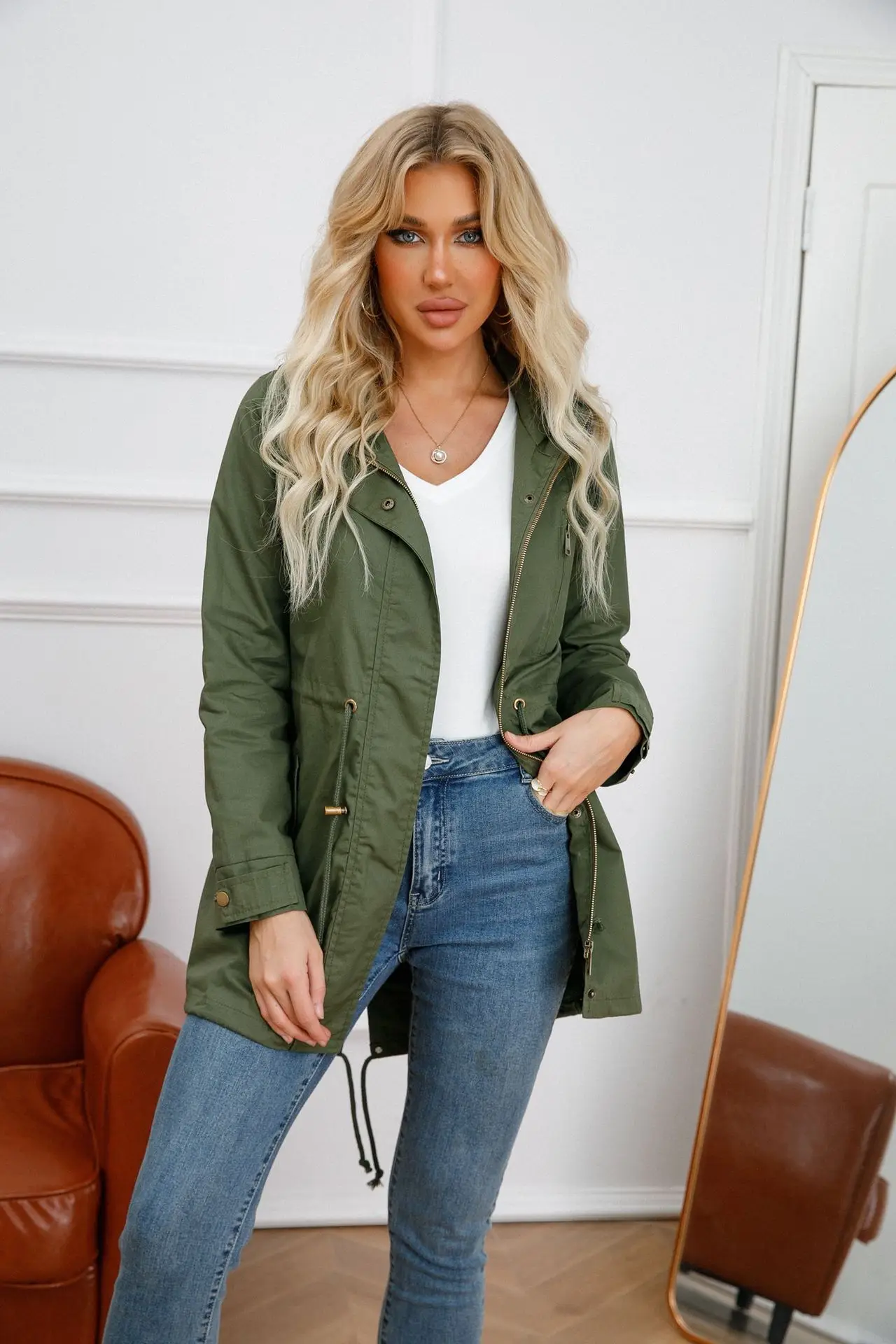 Sophie Paris | Veste à capuche élégante