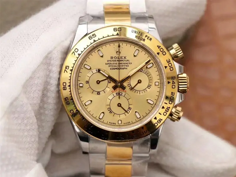 Rolex Daytona Cosmograph m116503-0003 Noob Factory Gold Dial