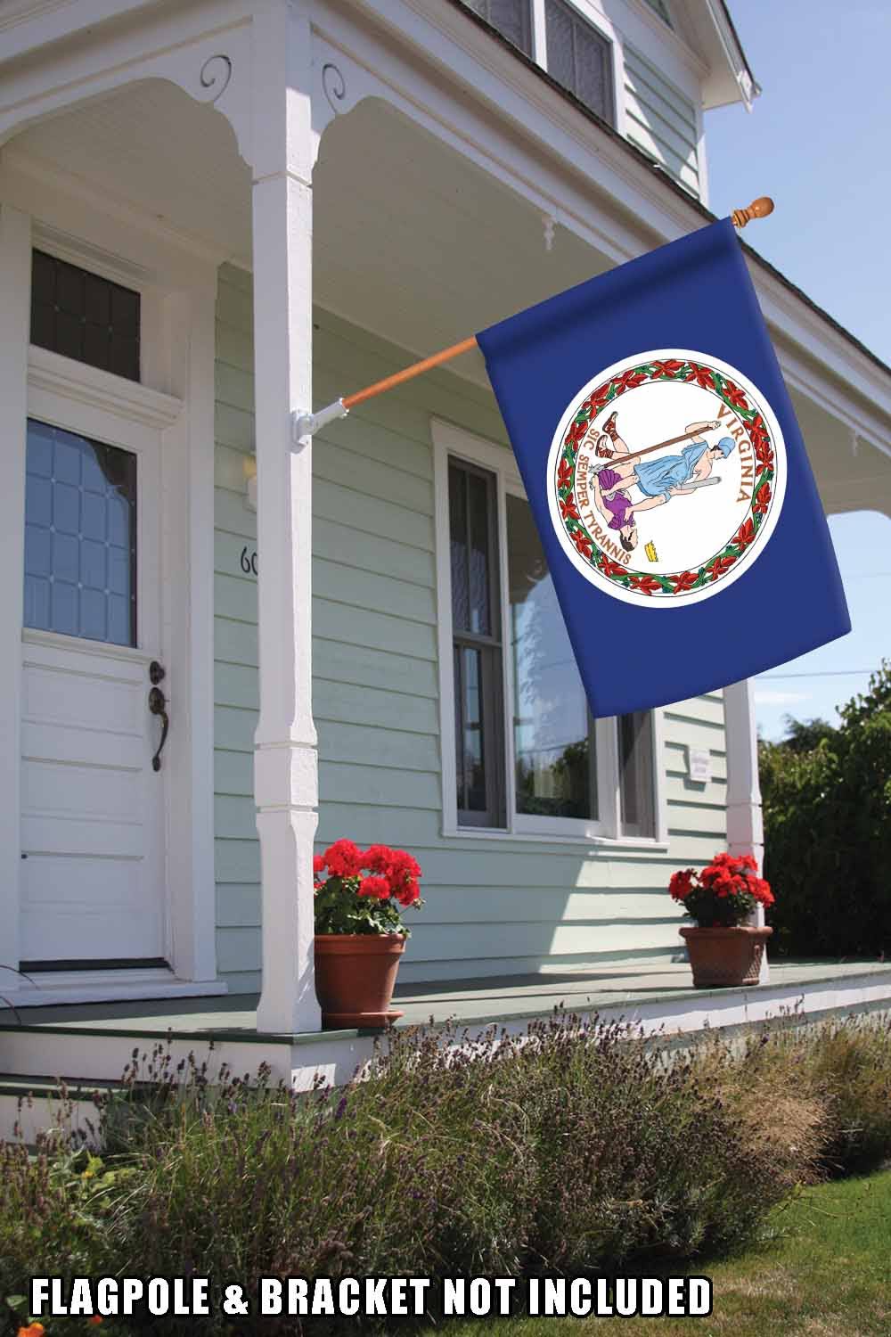 Toland Home Garden Virginia State Flag House Flag