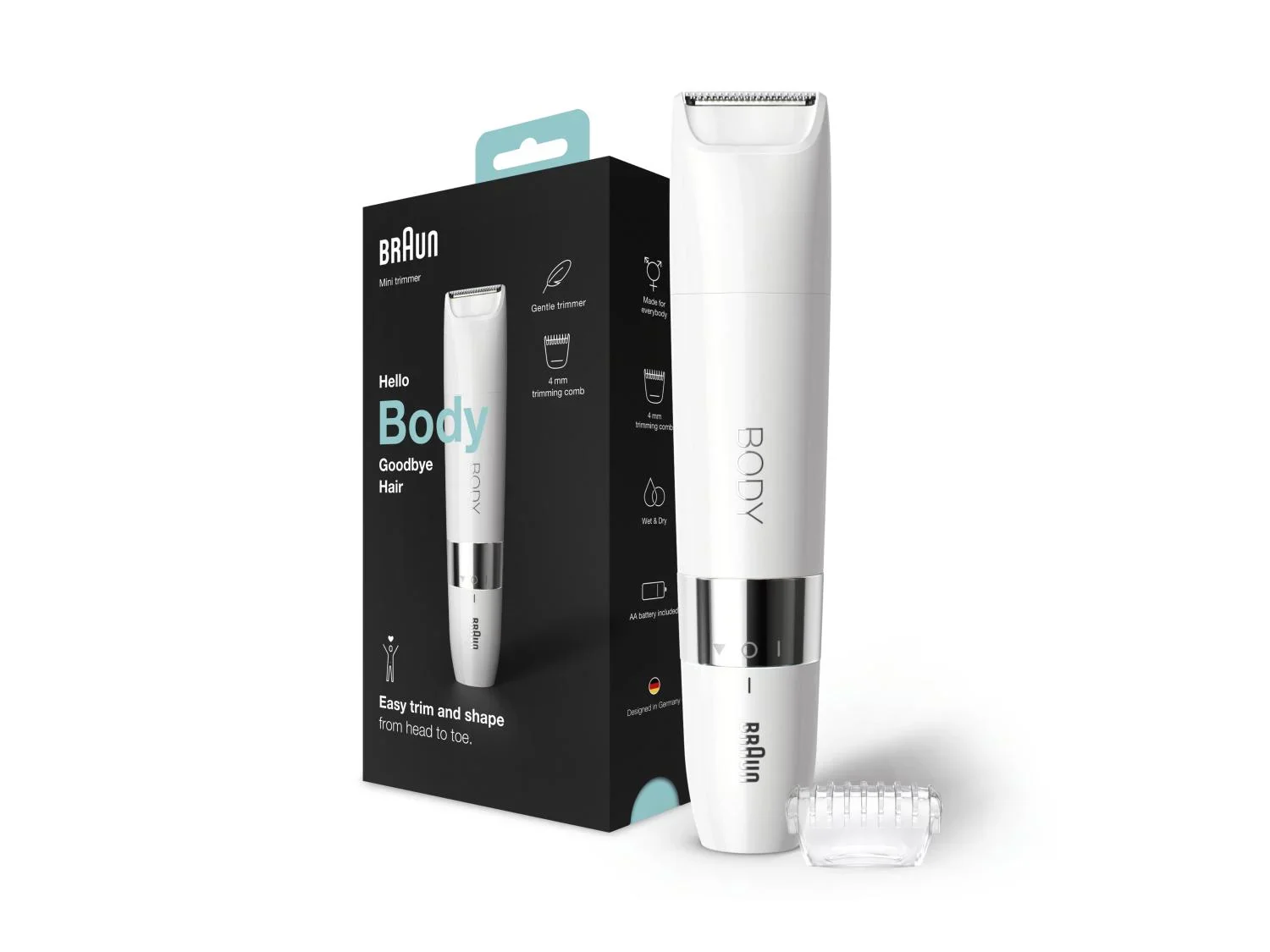 BRAUN Mini-tondeuse corps BS1000 EB