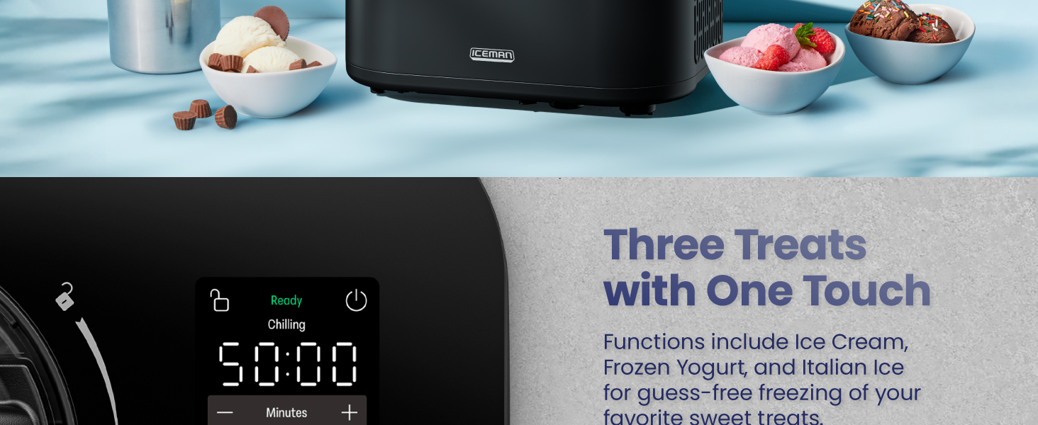 Three treats with one touch