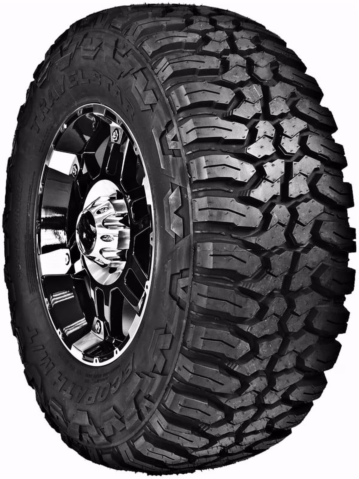 EcoPath M/T 33X12.50R20 10 PR Load Range E 114Q SUV Light Truck Mud Terrain Tire 33/12.50/20(Tire Only)