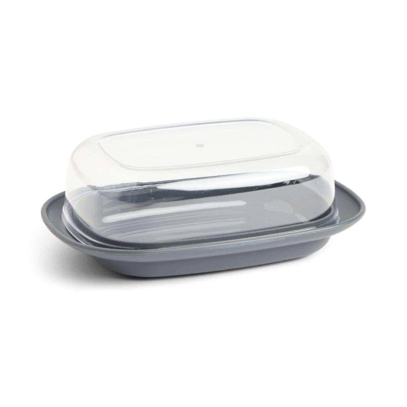 Beurrier plastique sans BPA 17,4x12,5xH6cm (2 modèles)