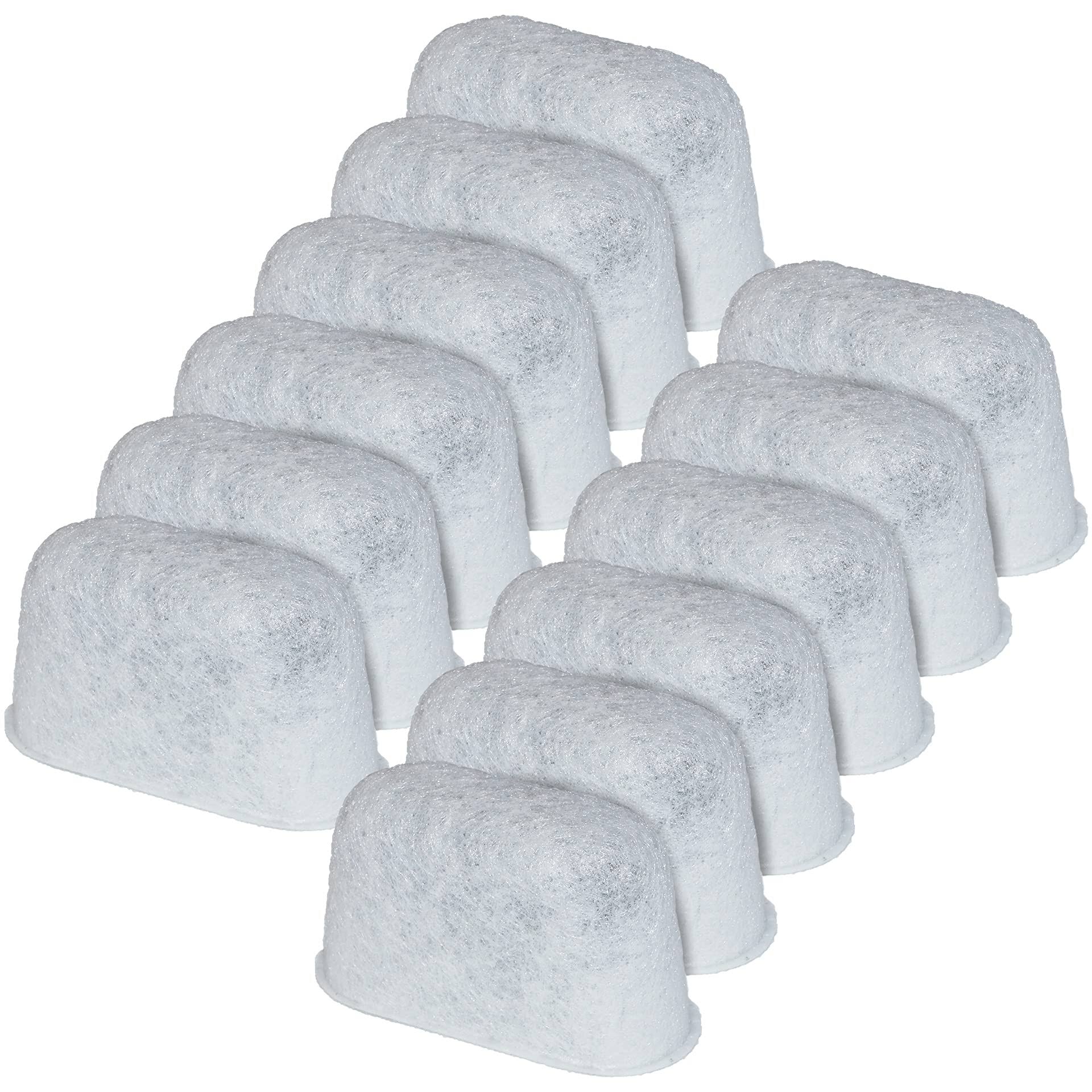 Sumex 12-Pack of Cuisinart Compatible Replacement Charcoal Water Filters for Coffee Makers - Fits All Cuisinart Coffee Makers