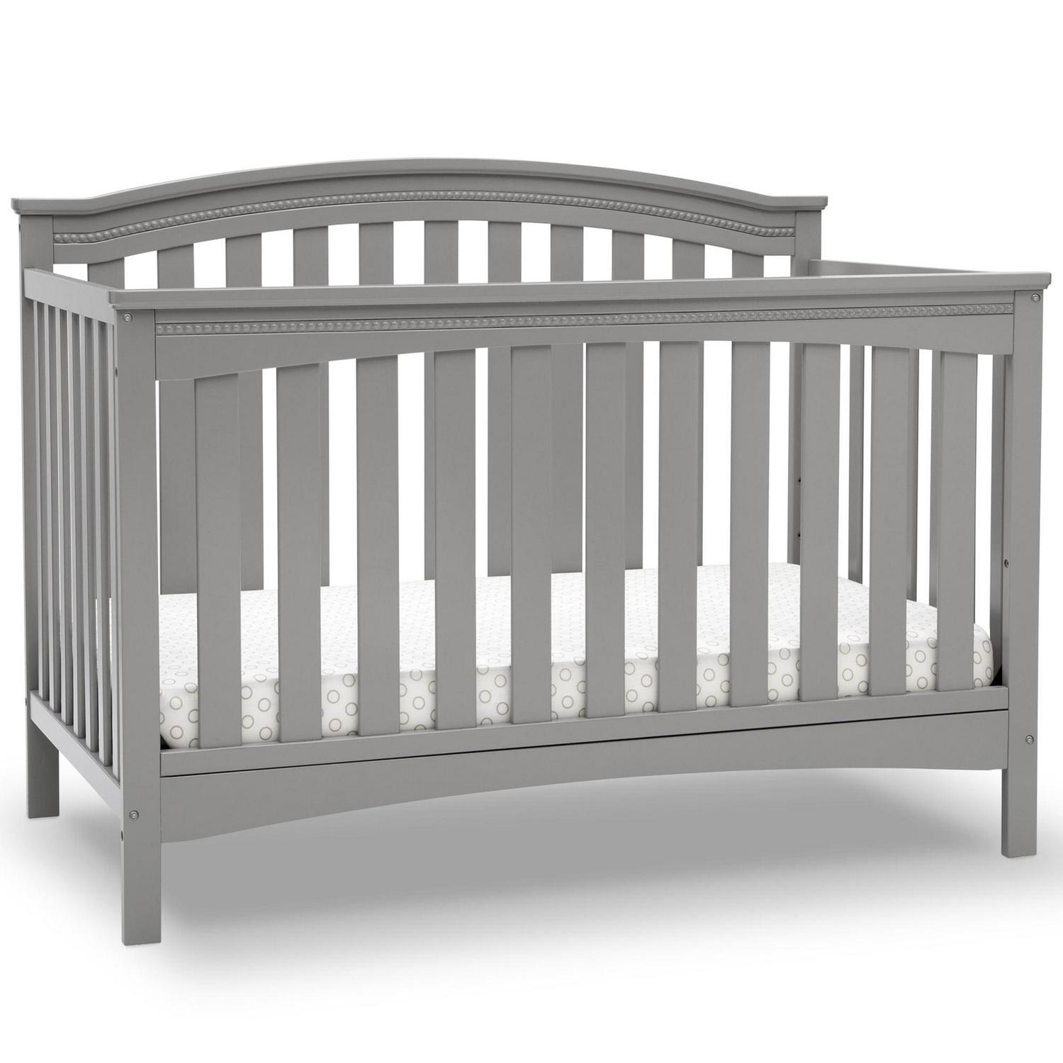 Waverly 6-in-1 Convertible Baby Crib. Grey - Image 9