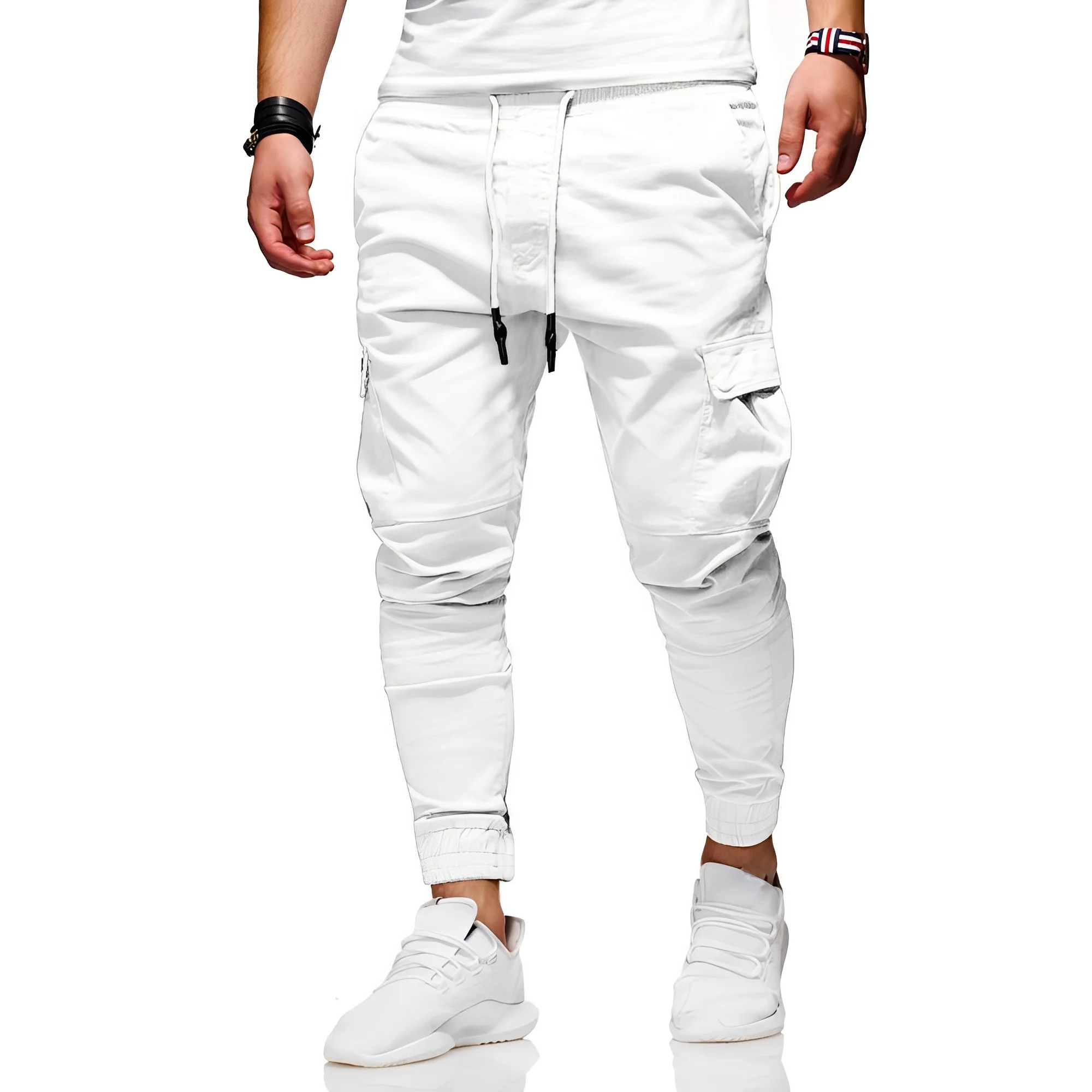 Alec - Pantalon cargo décontracté