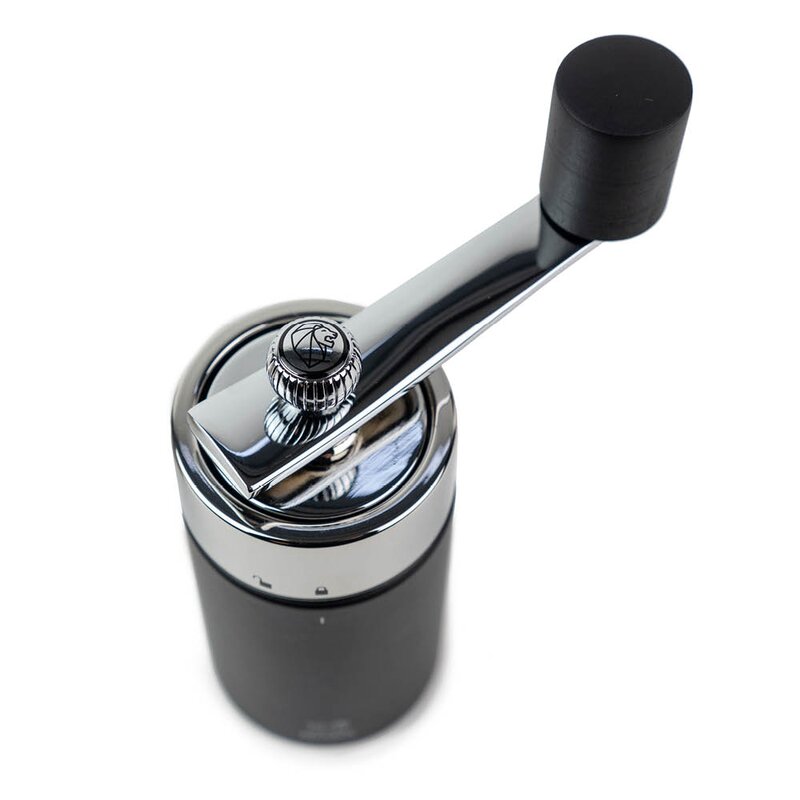 Isen muskatkvern 15 cm matt svart