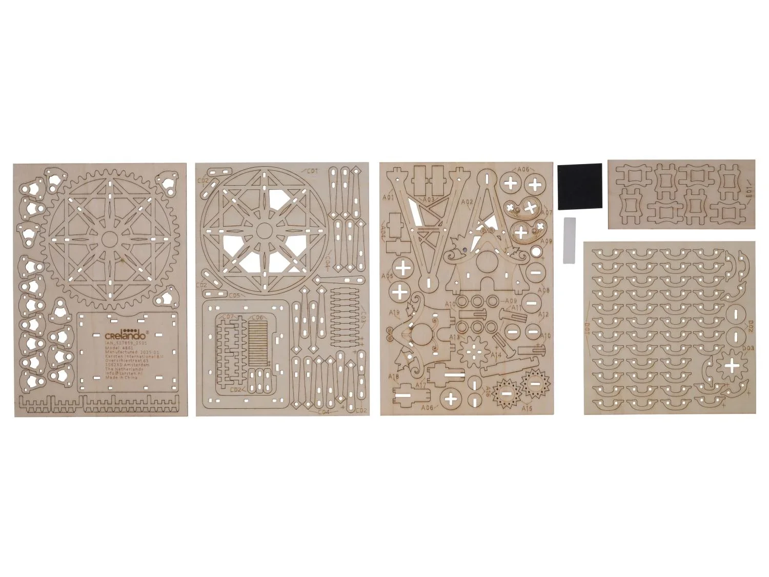 crelando Set de cration en bois
