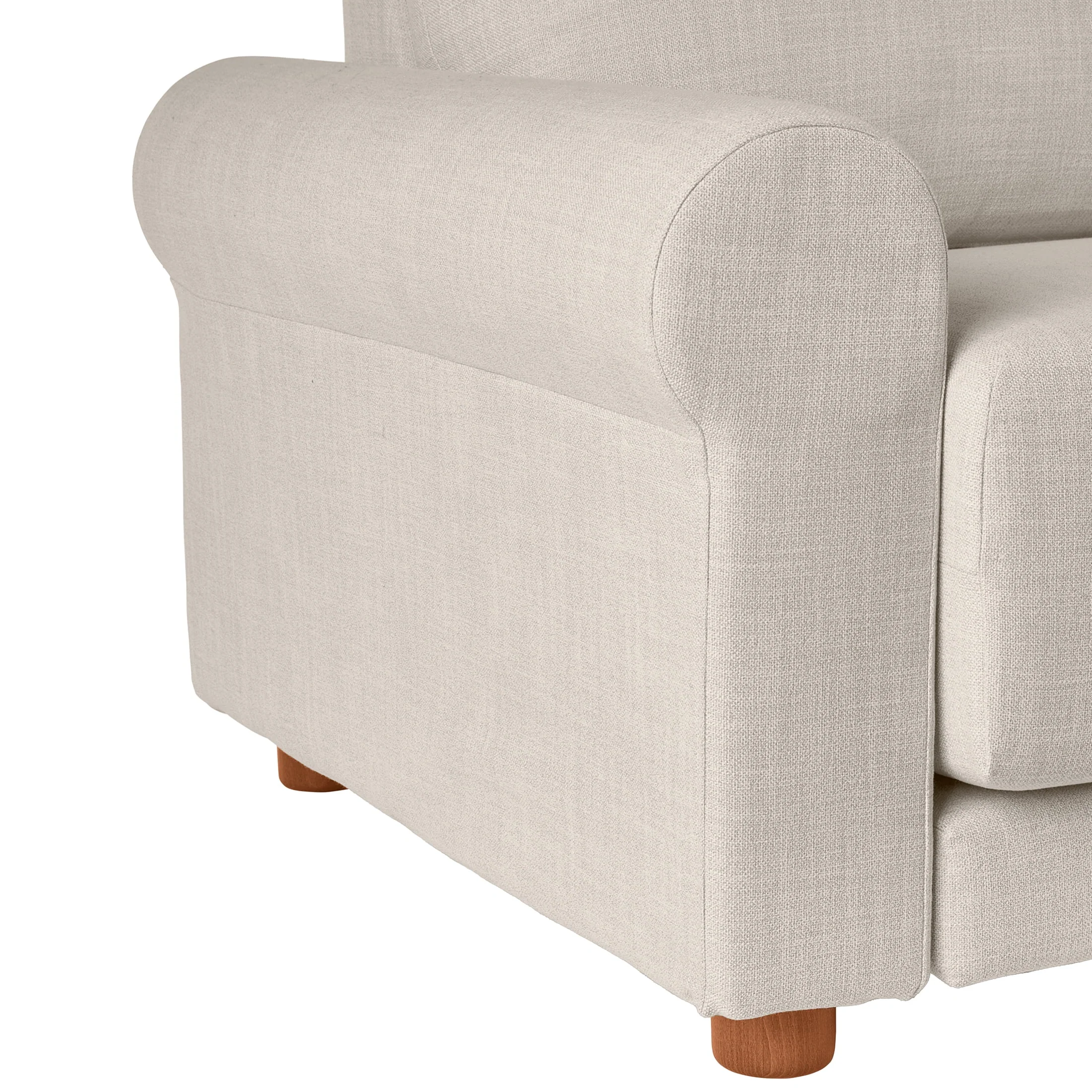 Better Homes & Gardens Owen 85.04 Slope Arm Sofa, Effie Linen