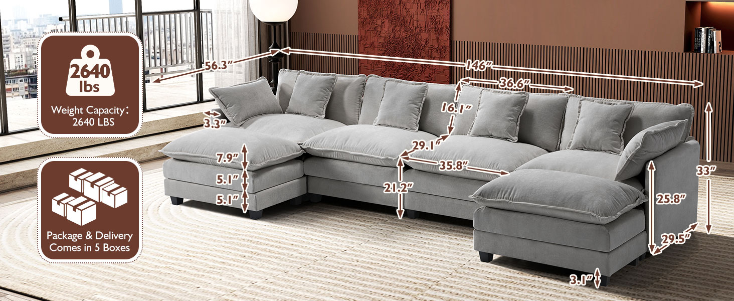 Cloud sofa