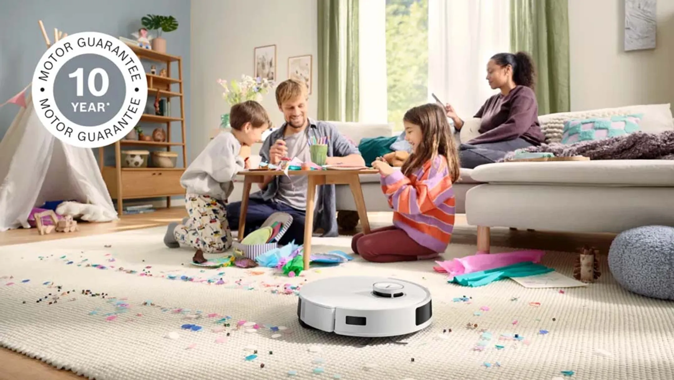 Bosch Robotstofzuiger 2in1 Spotless Advanced + BCRD2W