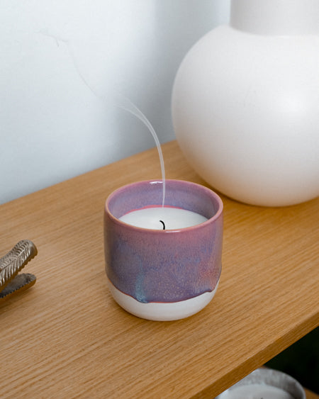 COIMBRA - SCENTED CANDLE OCEAN BREEZE PURPLE