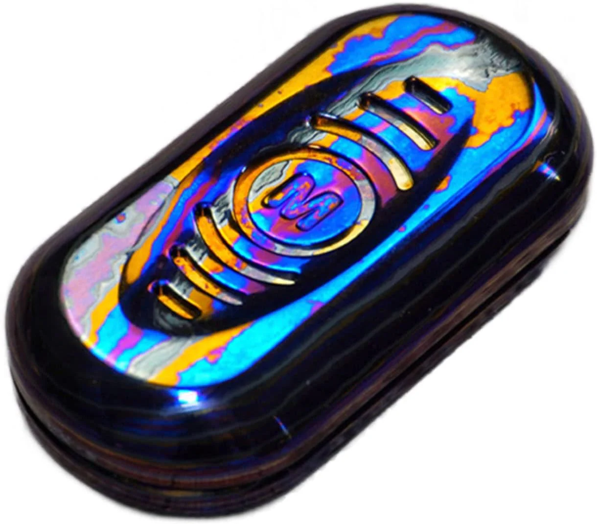 Fidget Slider Toy Zirconium Horse Spinner Finger Push Decompression Toys EDC Gear for Fun