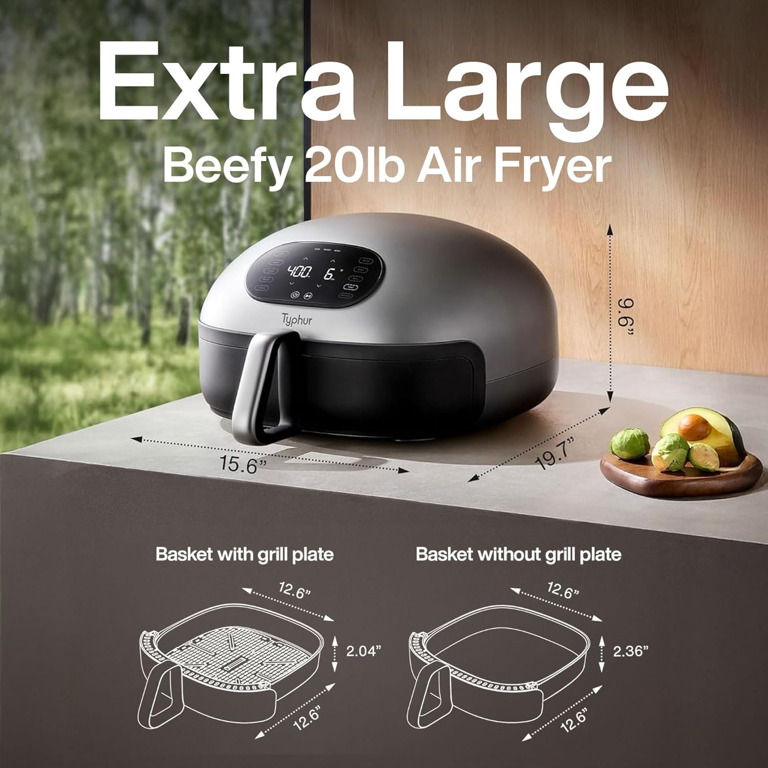 Get a Free InstaProbe Core with Your Purchase of a Typhur Dome 2 Air Fryer