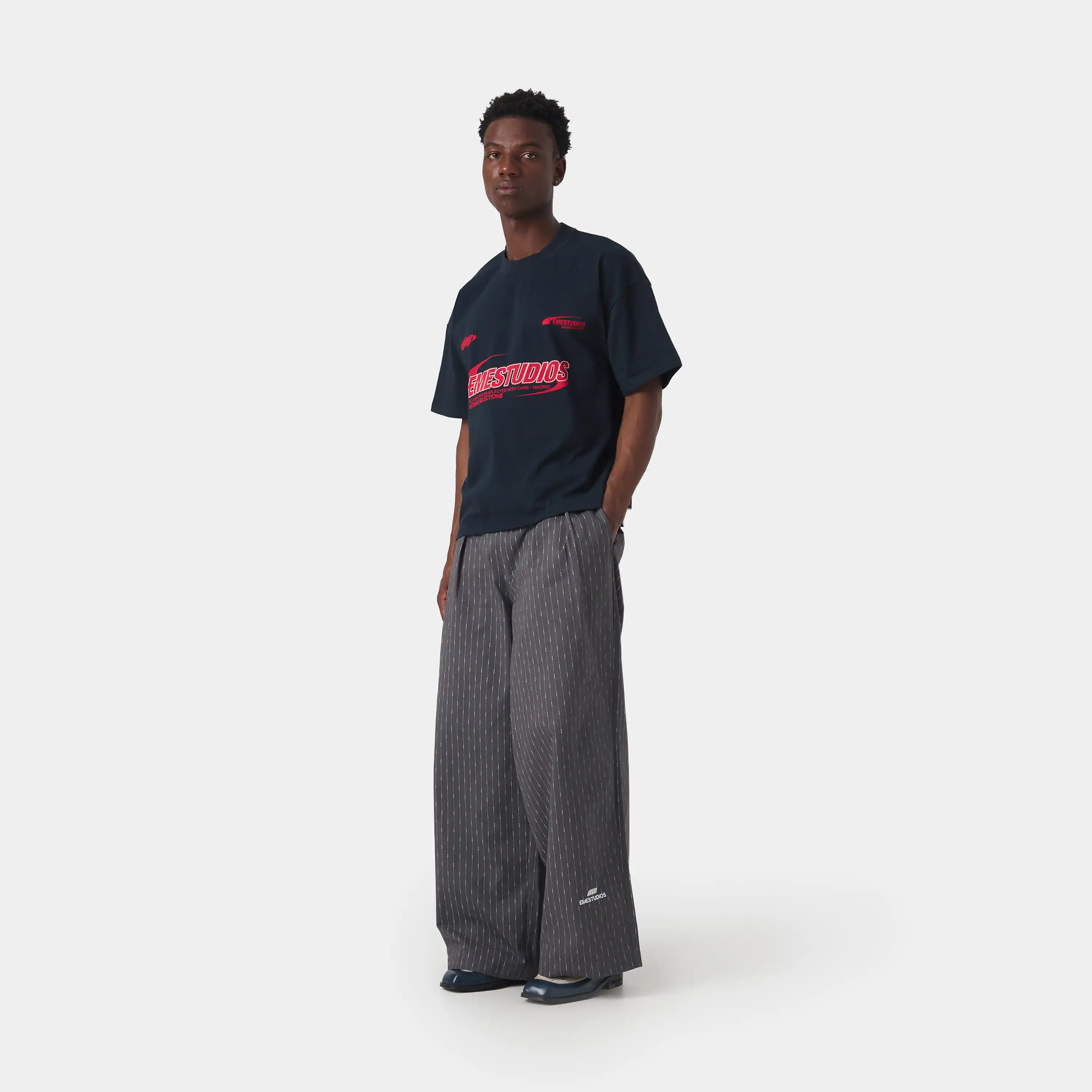 Tracer Navy Oversized Tee