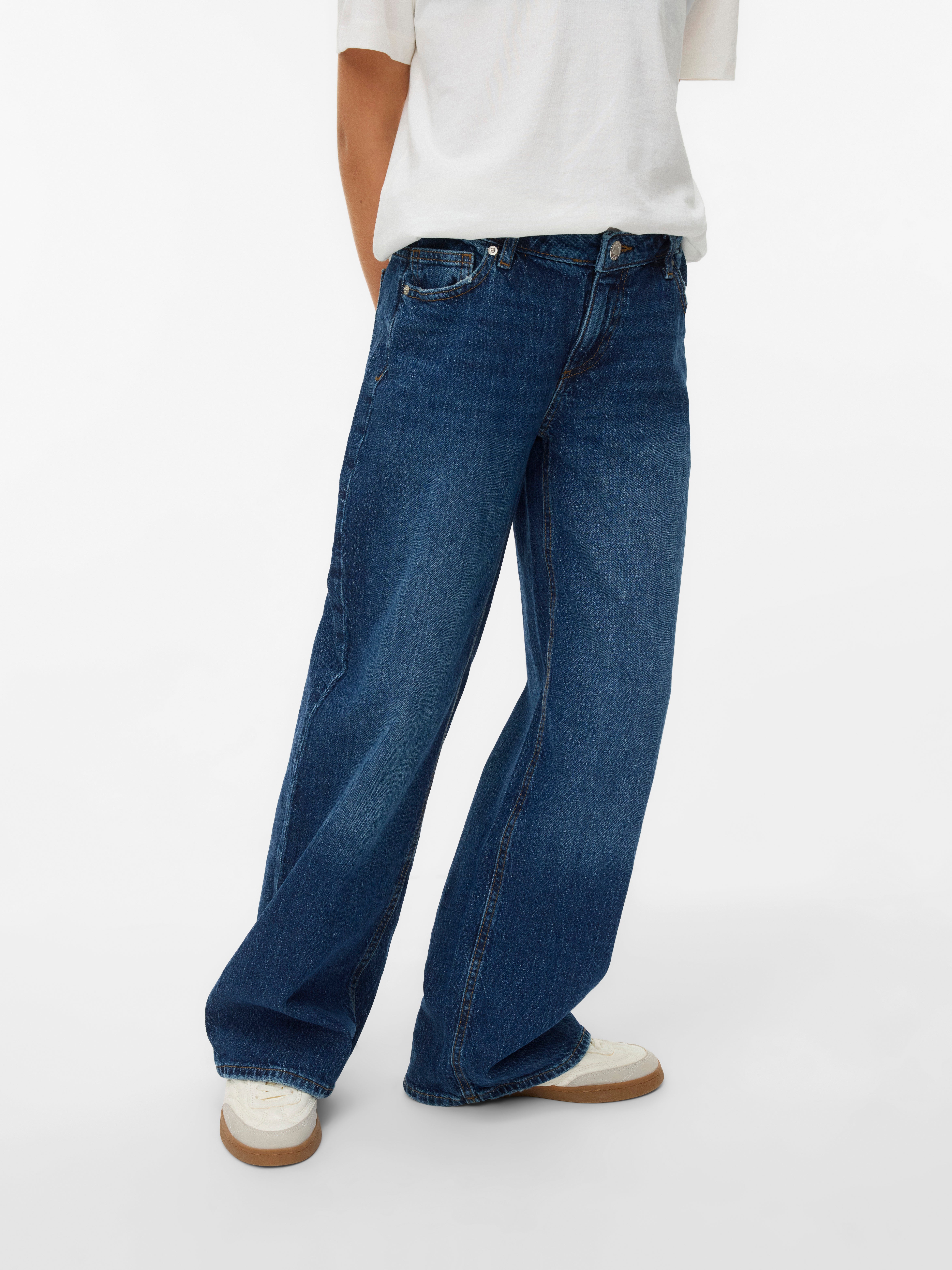 VERO MODA® VMVANESSA Low rise Wide Leg Fit Jeans