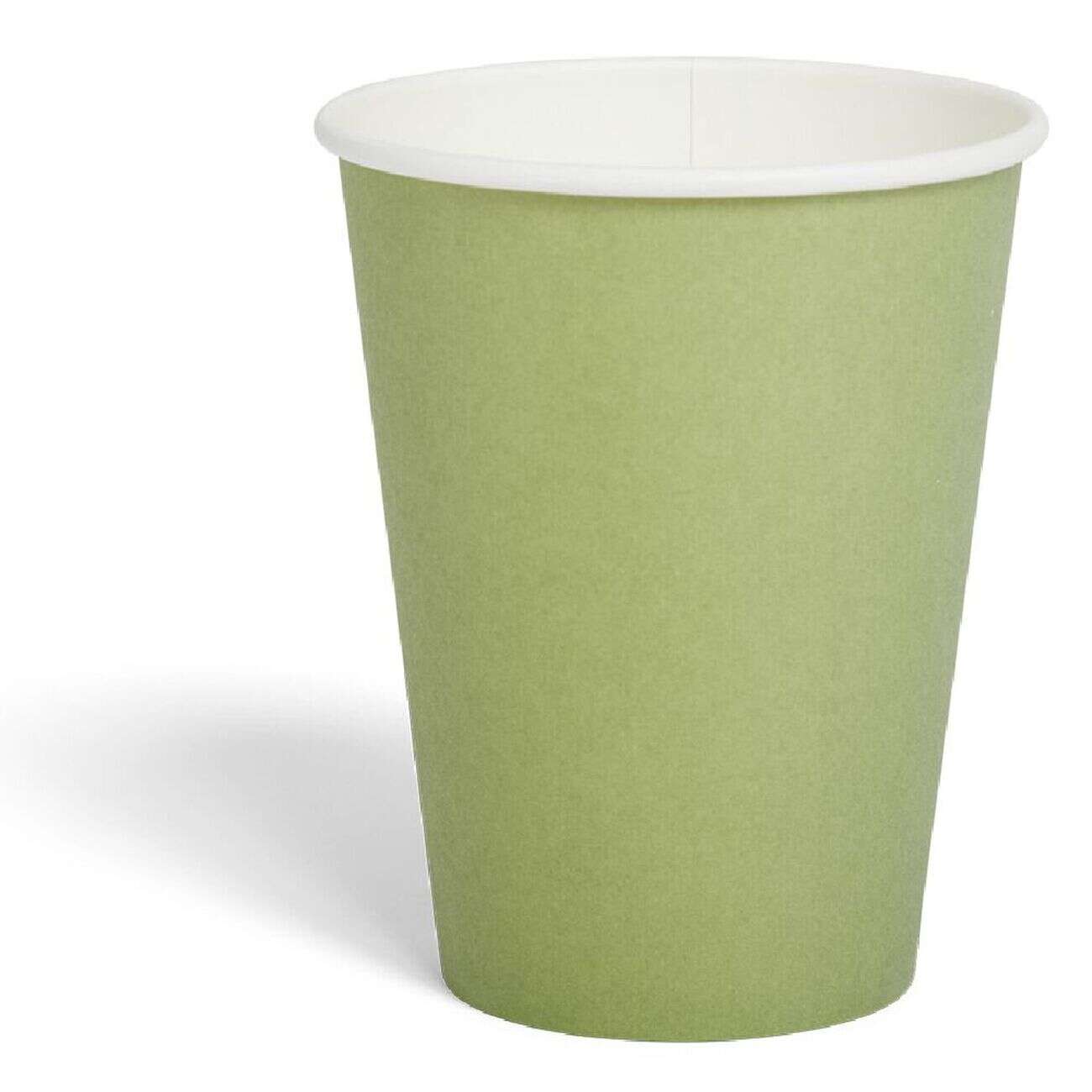 Gobelet en carton 36cl Vert olive x12