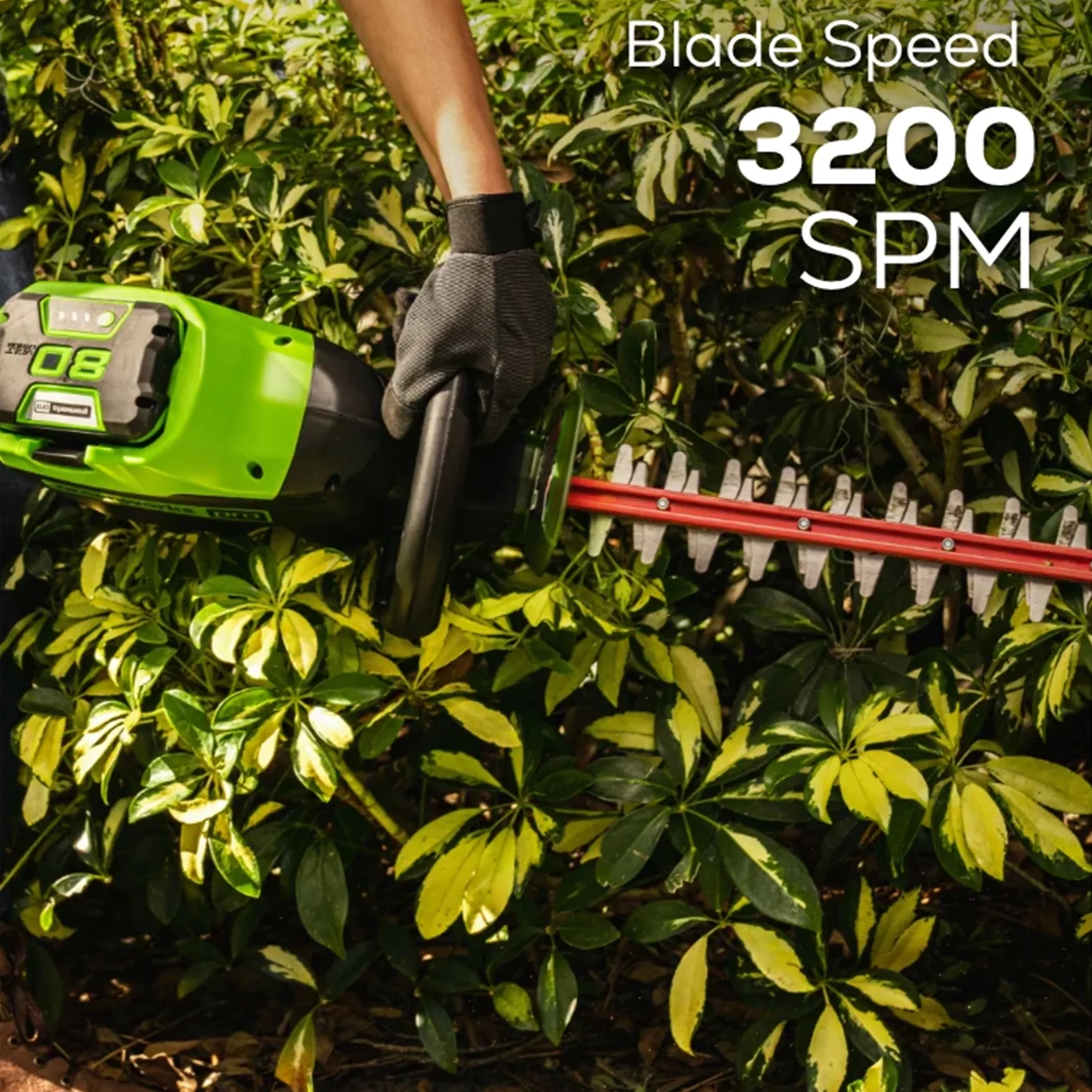 80V 26" Brushless Hedge Trimmer with (1) 2Ah Battery 4Ah Charger 2203902 - Image 4
