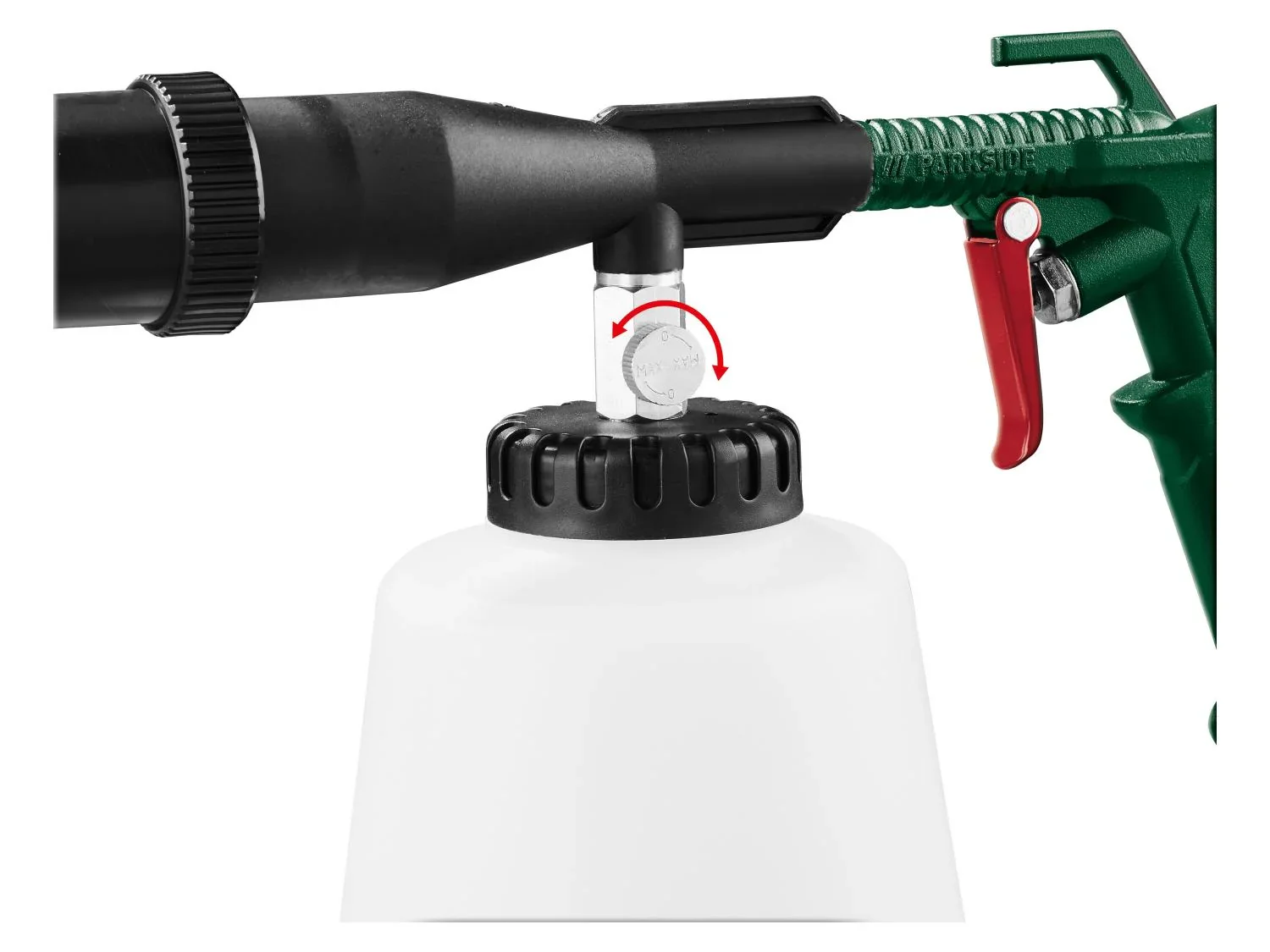 PARKSIDE Pistolet de nettoyage ou de sablage pneumatique