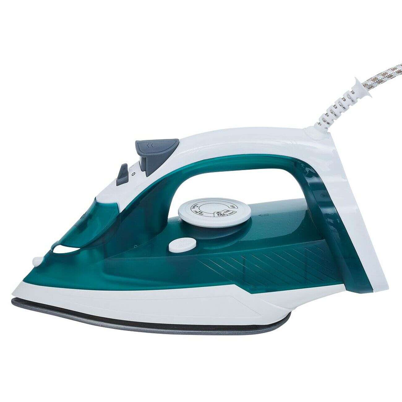 Fer à repasser bleu et blanc 2200W