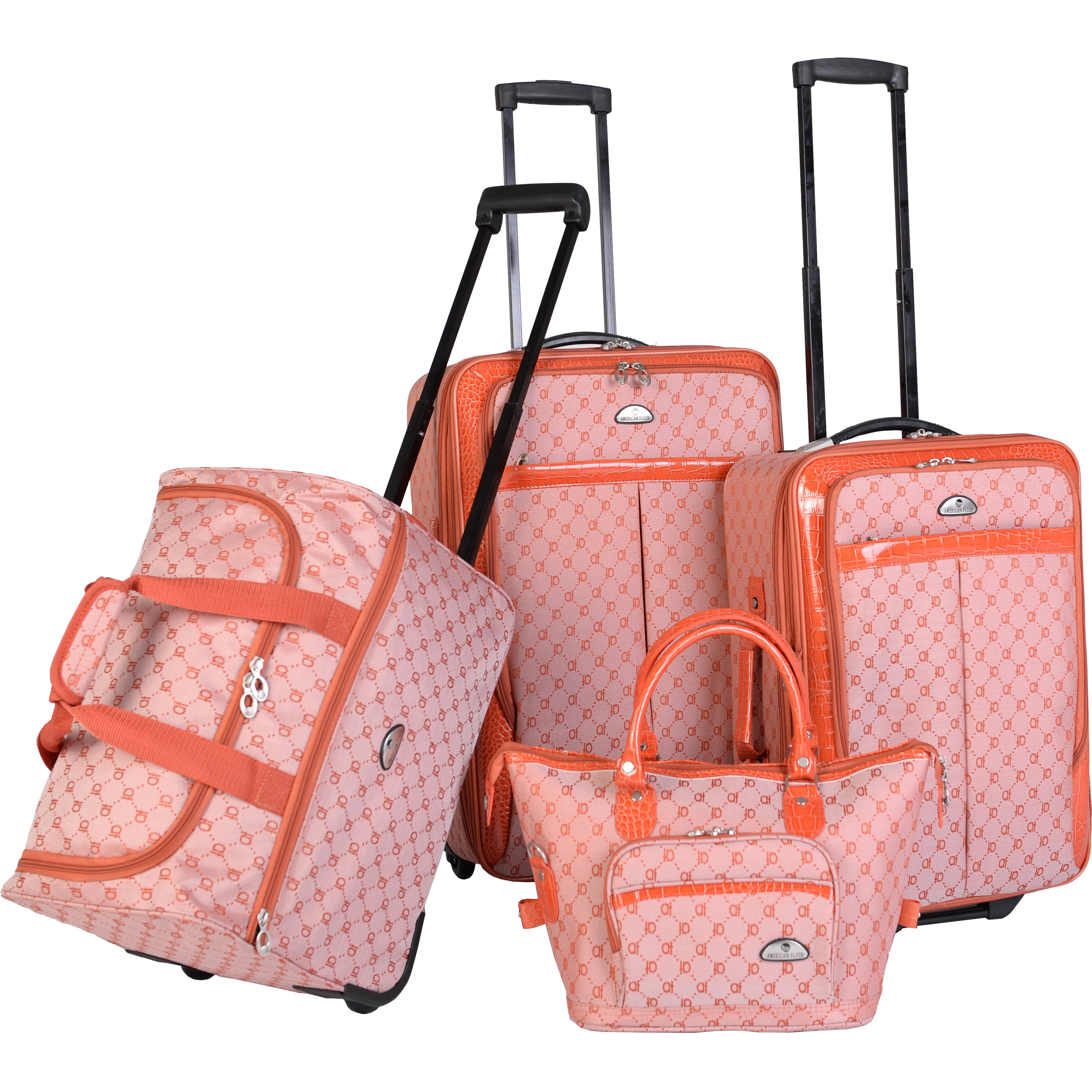 Signature 4-Piece Luggage Set(Brown) - Image 3