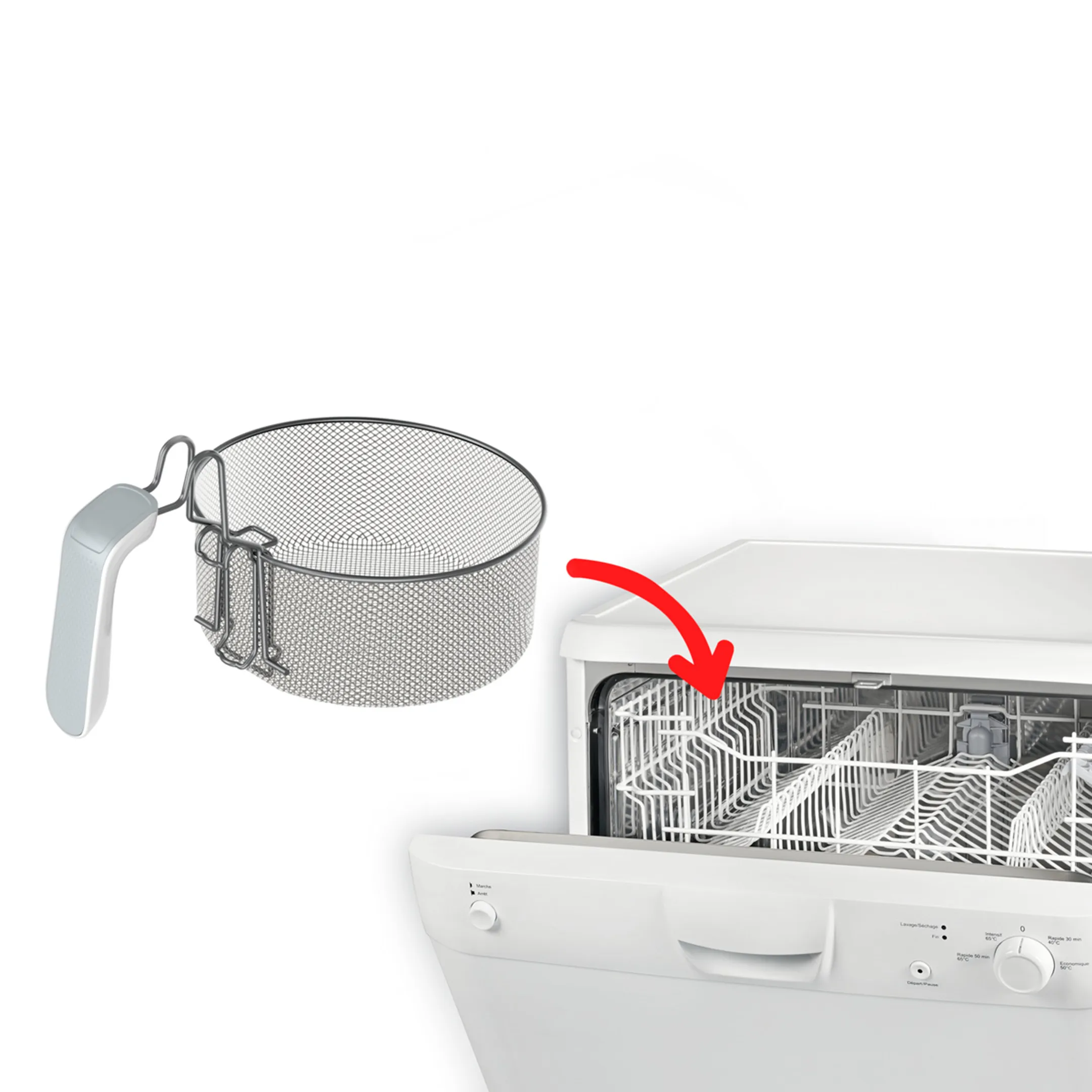 Moulinex Friteuse Uno Plastic AF203110