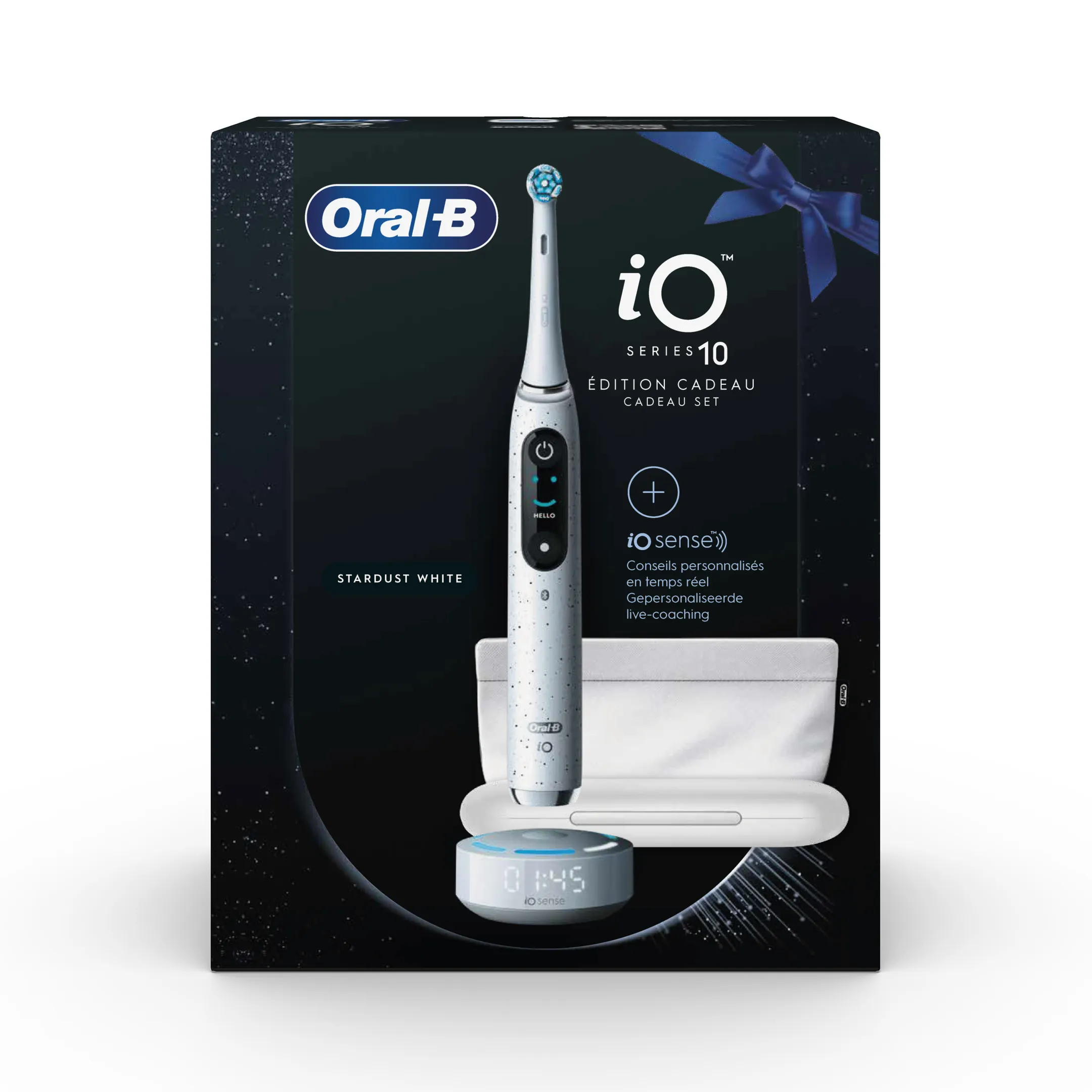 Oral-B Elektrische tandenborstel iO10 wit + Soft Pouch