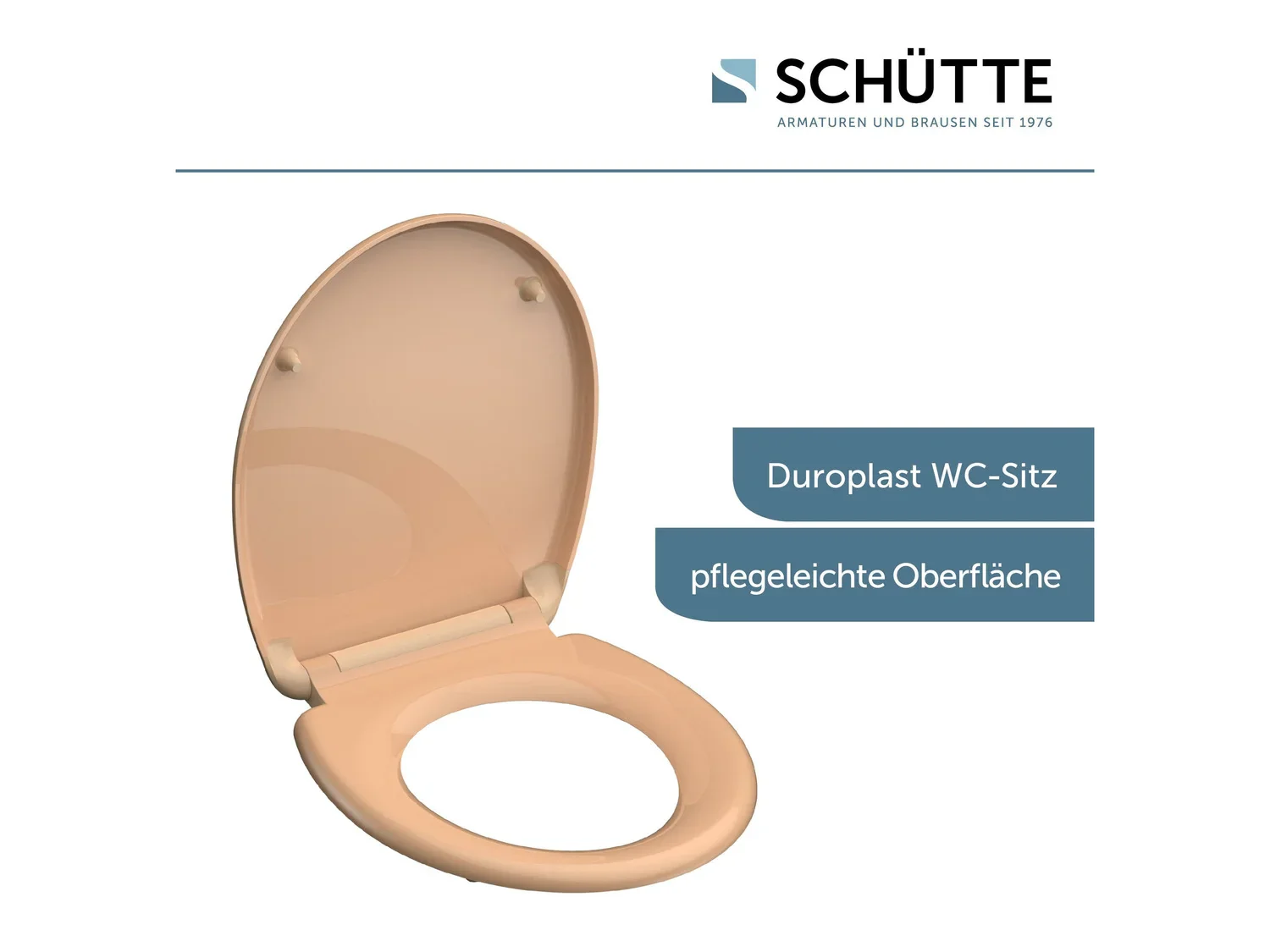 Schtte Abattant WC, avec fermeture en douceur