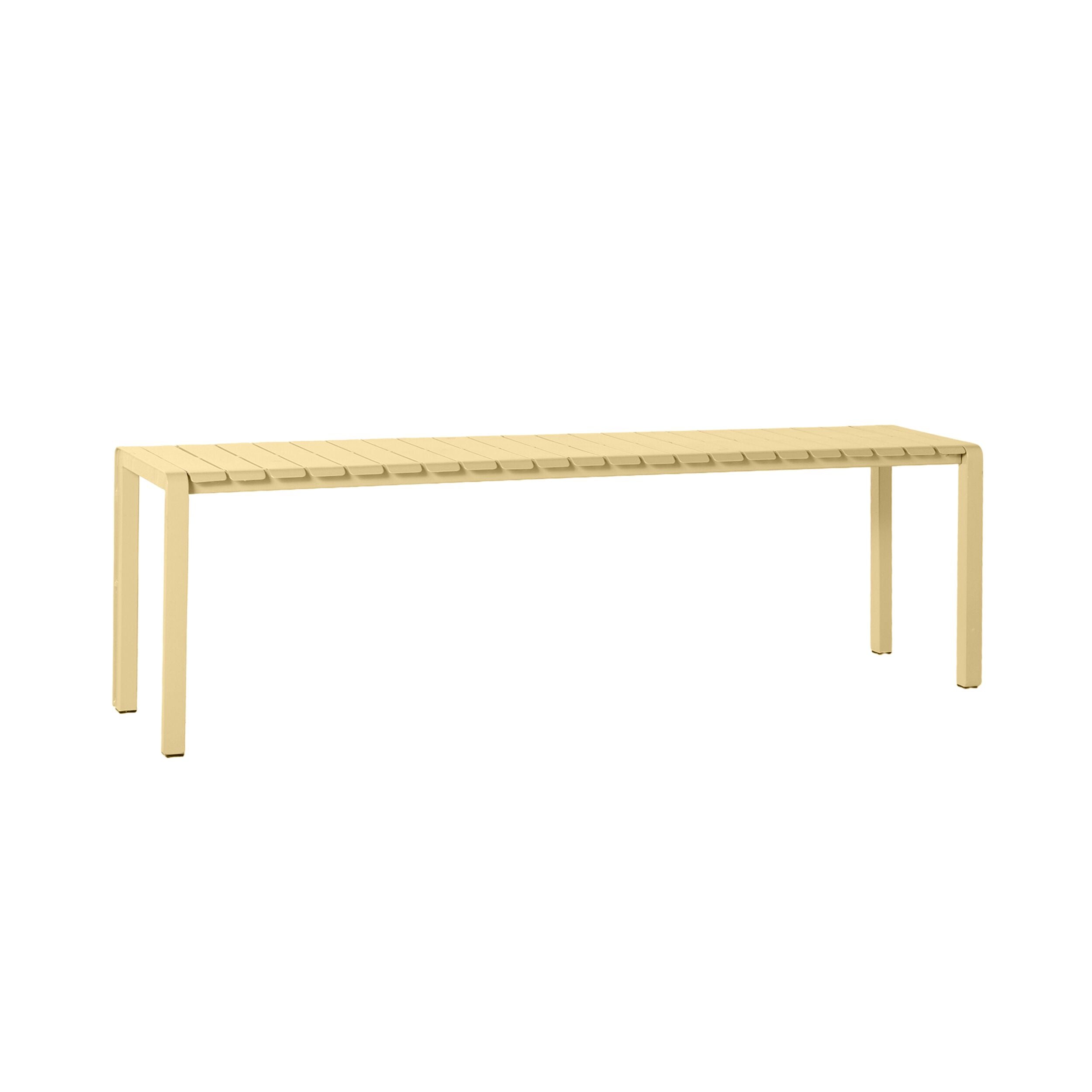 Kace Dining Bench Seat 150cm Butter Yellow