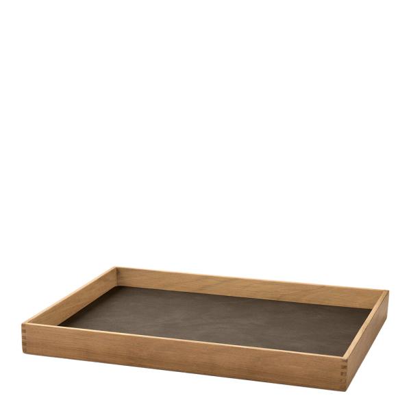 Even teak brett medium 28x36 cm nupo caviar
