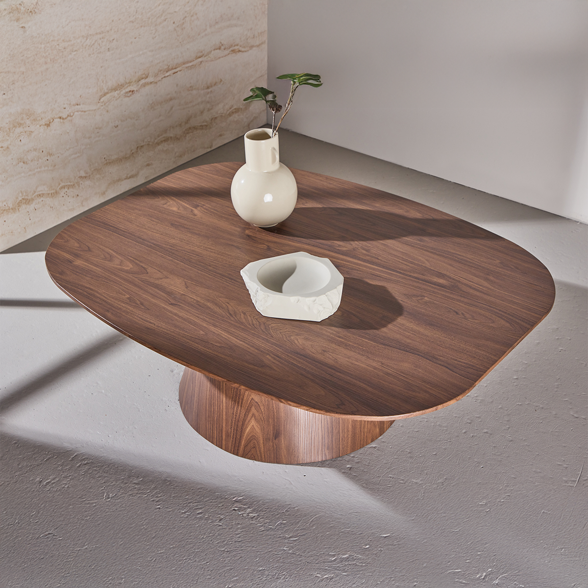 Nest living Trude Houten Salontafel Bruin - 120 x 39 cm
