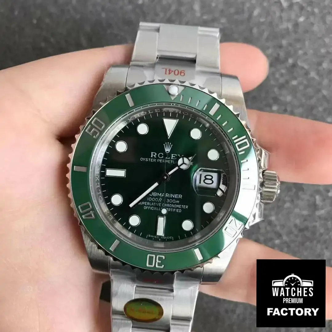 Rolex Submariner 116610LN Noob Factory Green Dial