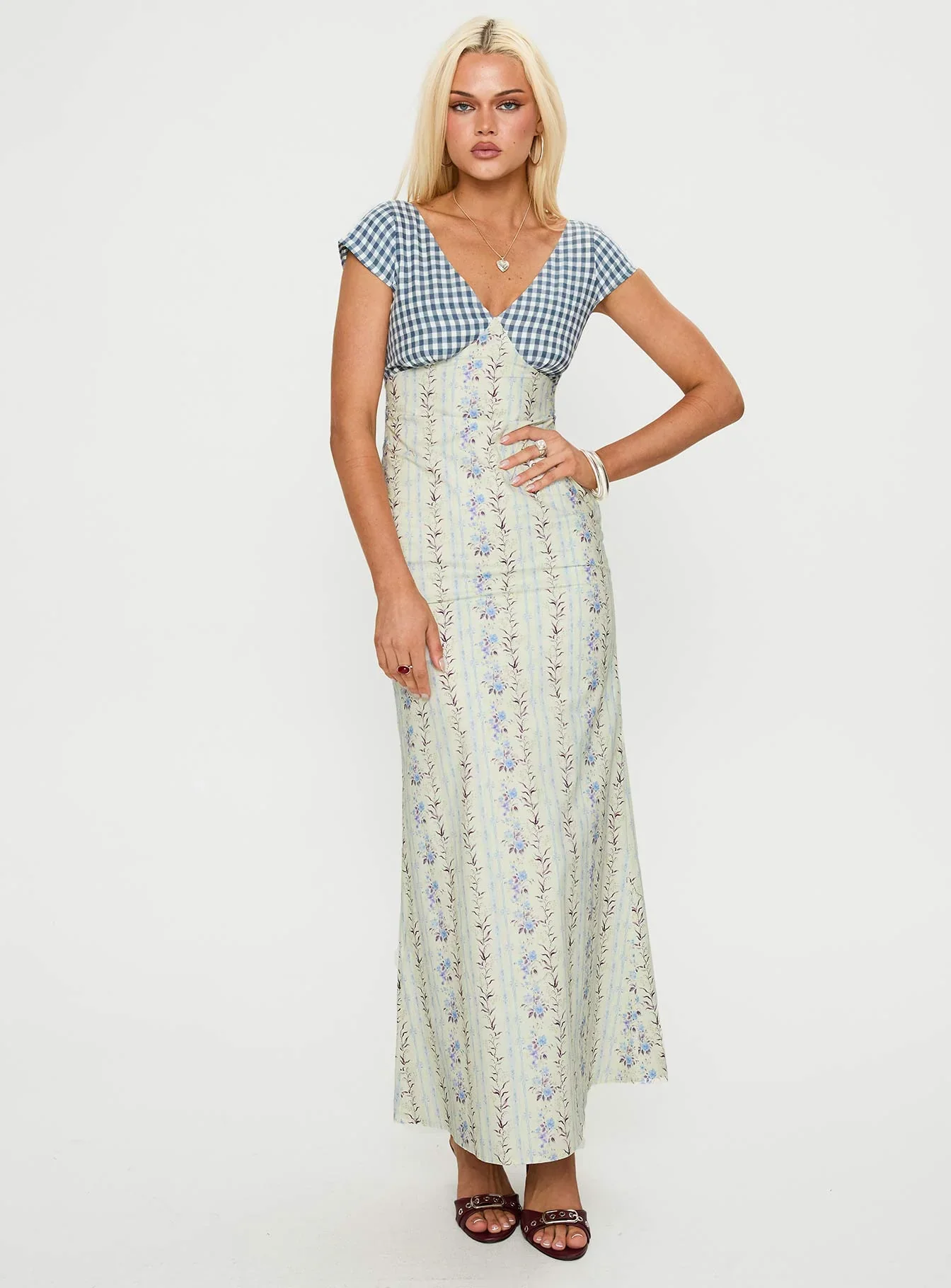 Saije Maxi Dress Multi Floral