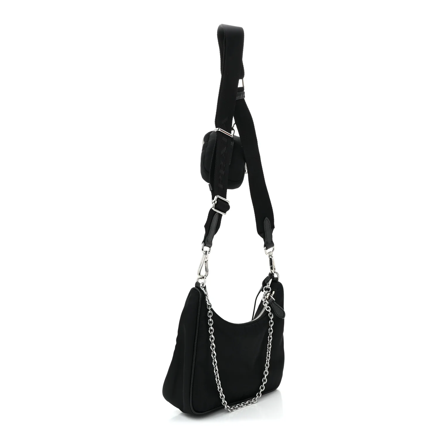 Nylon Re-Edition 2005 Shoulder Bag Black