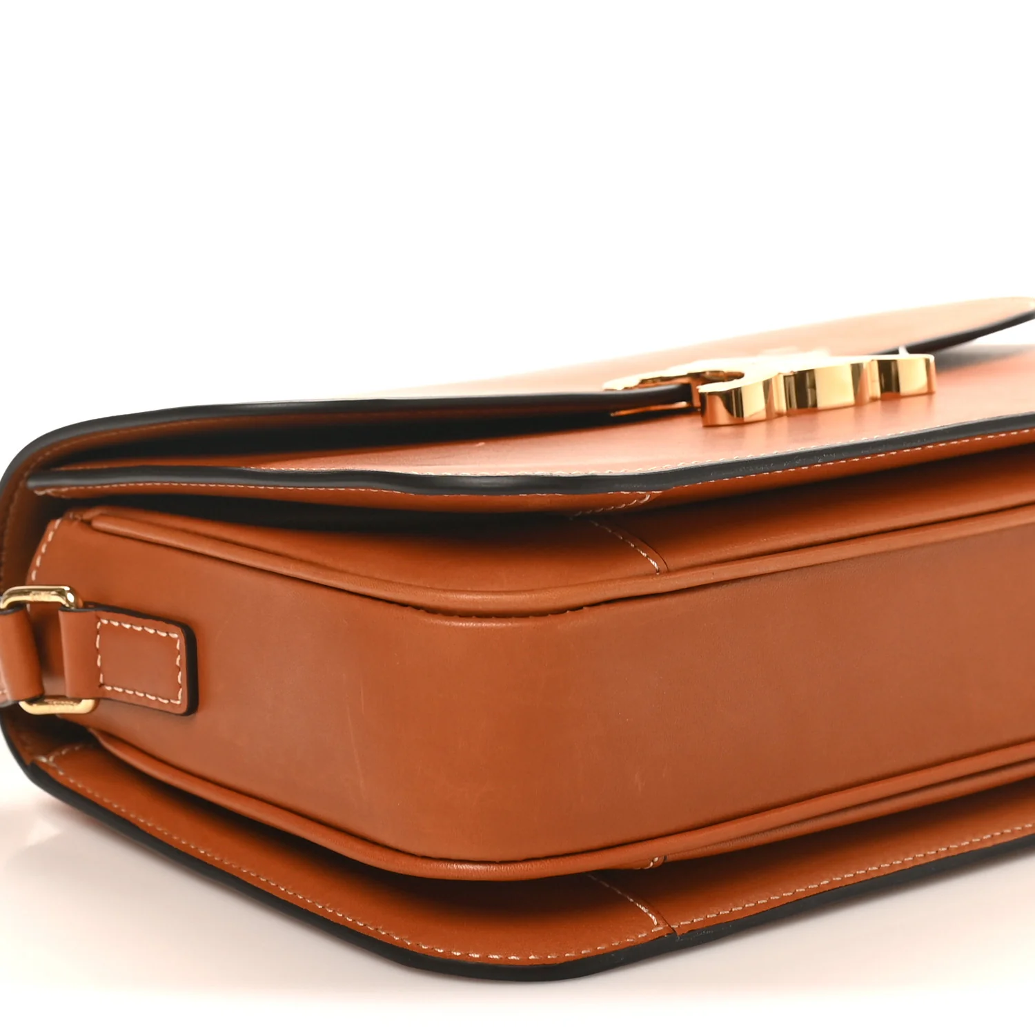 Natural Calfskin Medium Triomphe Tan