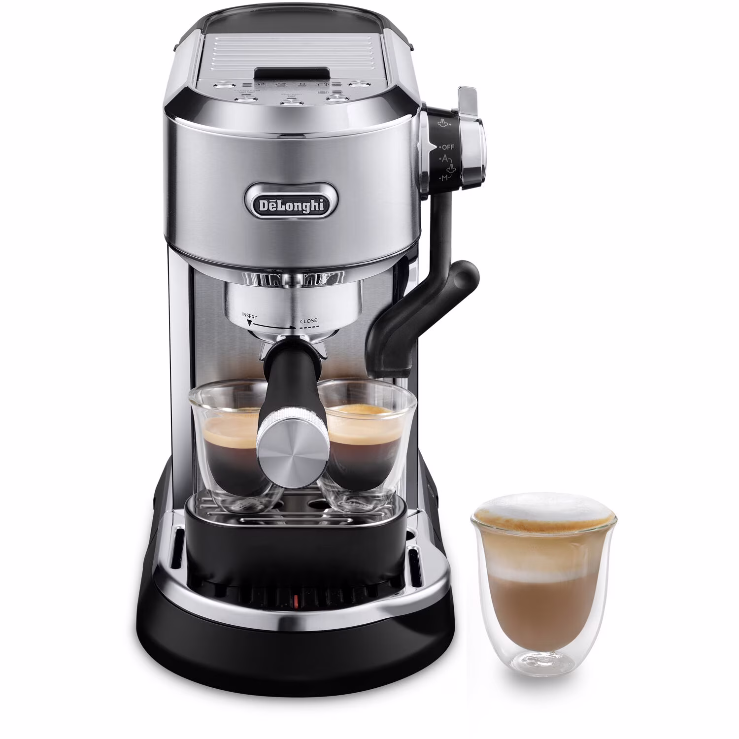 New Dedica Maestro Plus Espresso Machine with Automatic Steam Wand
